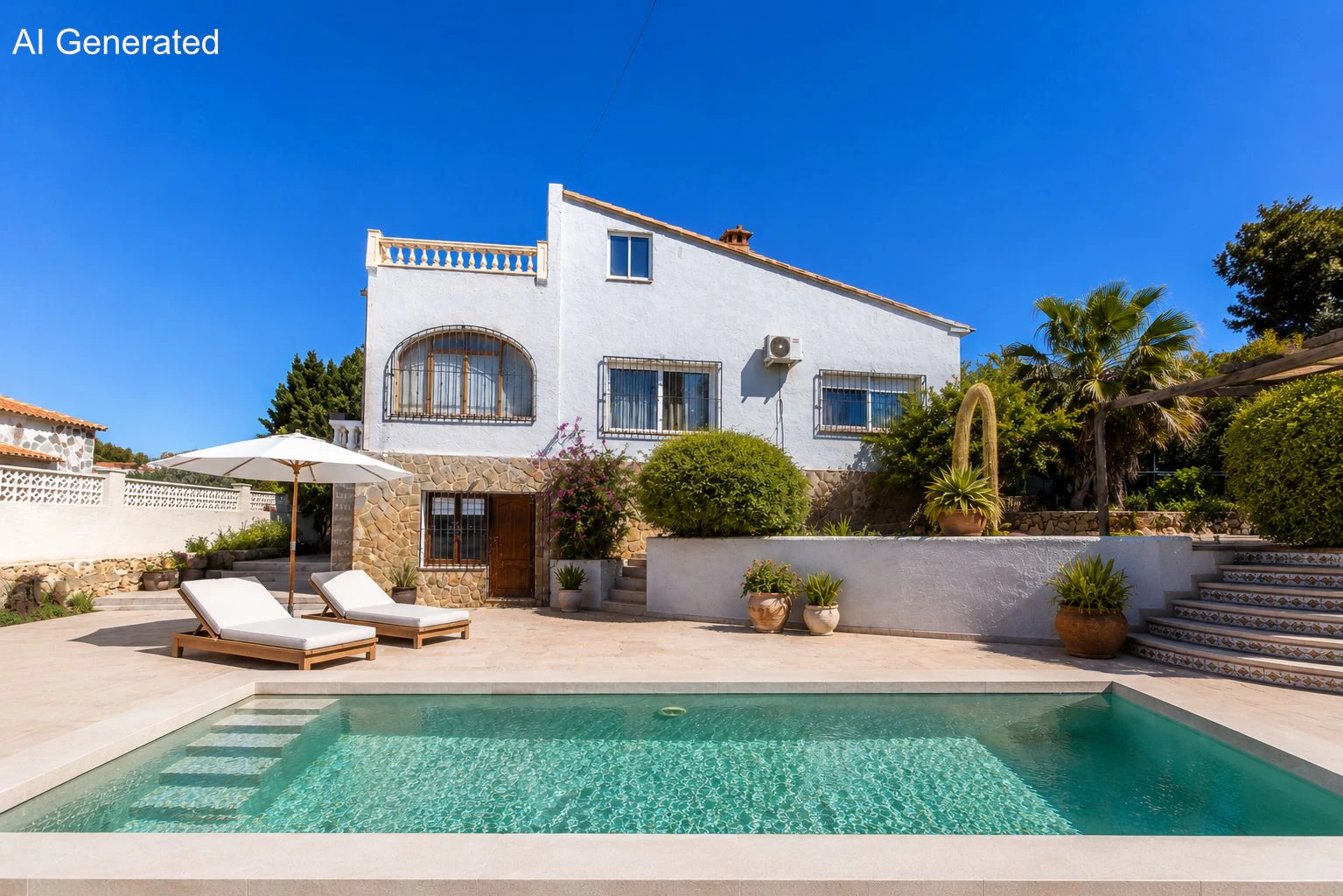 Villa con gran potencial en venta en Calpe