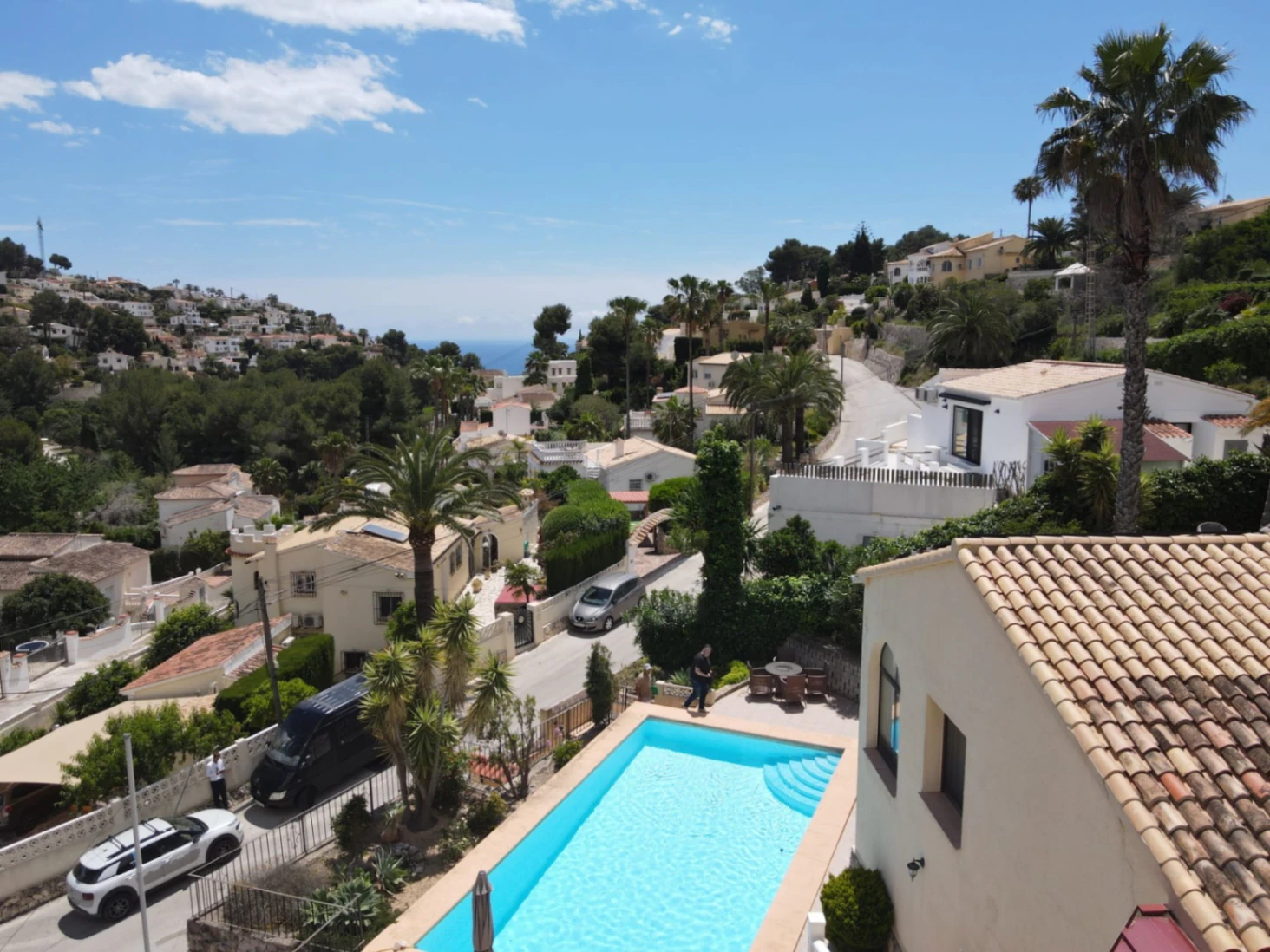 Villa reformada con vistas al mar en venta en Montemar, Benissa Costa