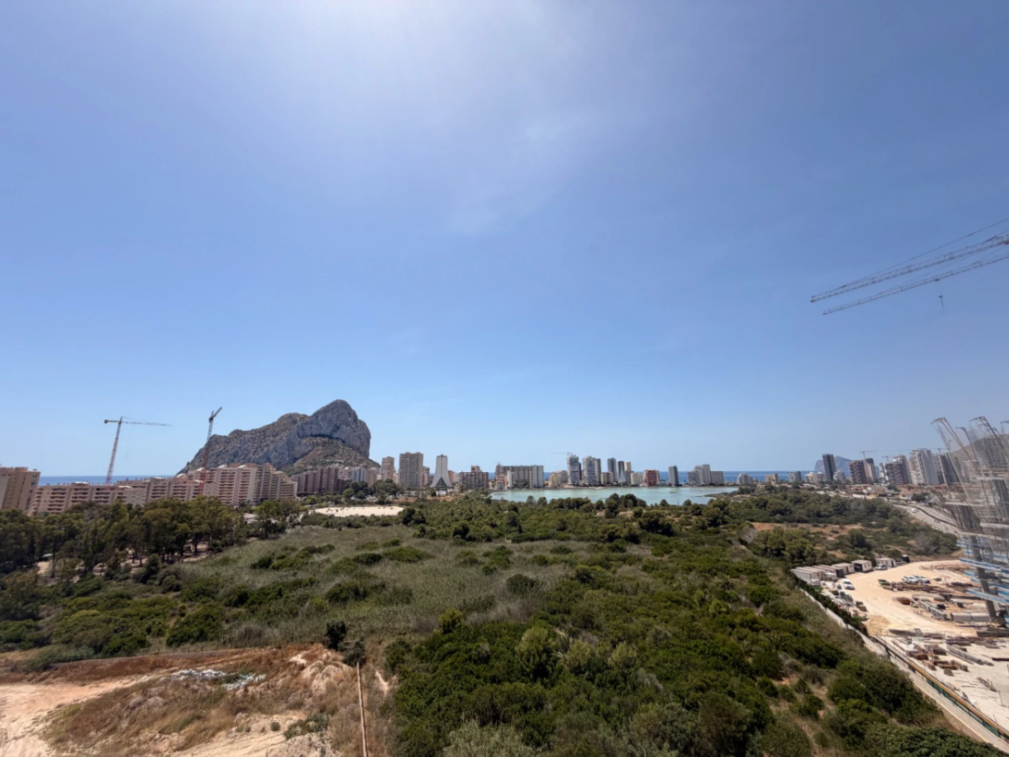 Apartamentos de obra nueva en construcción en Calpe