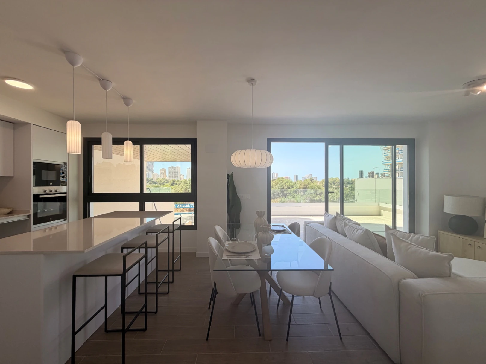 Apartamentos de obra nueva en construcción en Calpe