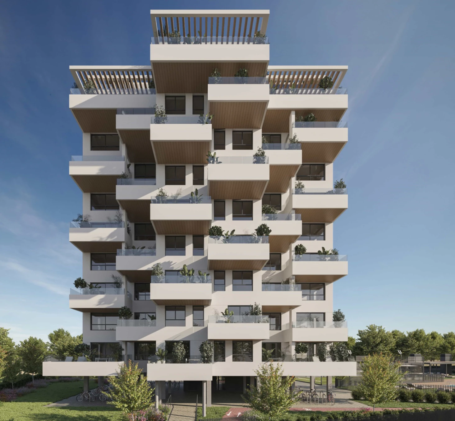 Apartamentos de obra nueva en construcción en Calpe