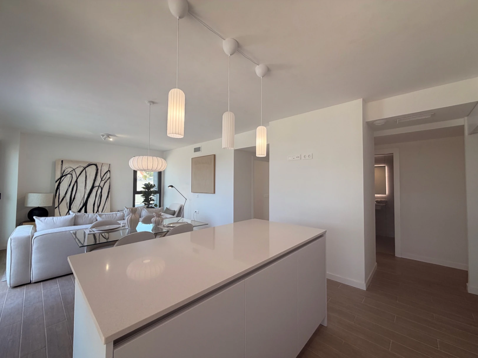 Apartamentos de obra nueva en construcción en Calpe