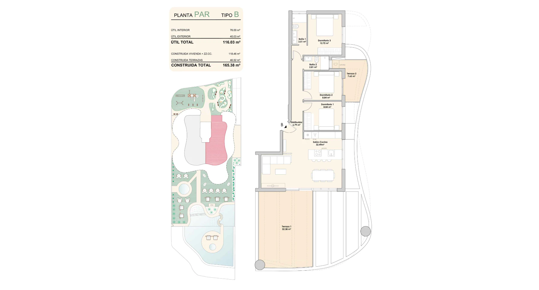 Apartamentos de nueva construcción de lujo en venta en Calpe, cerca de la playa Arenal-Bol.