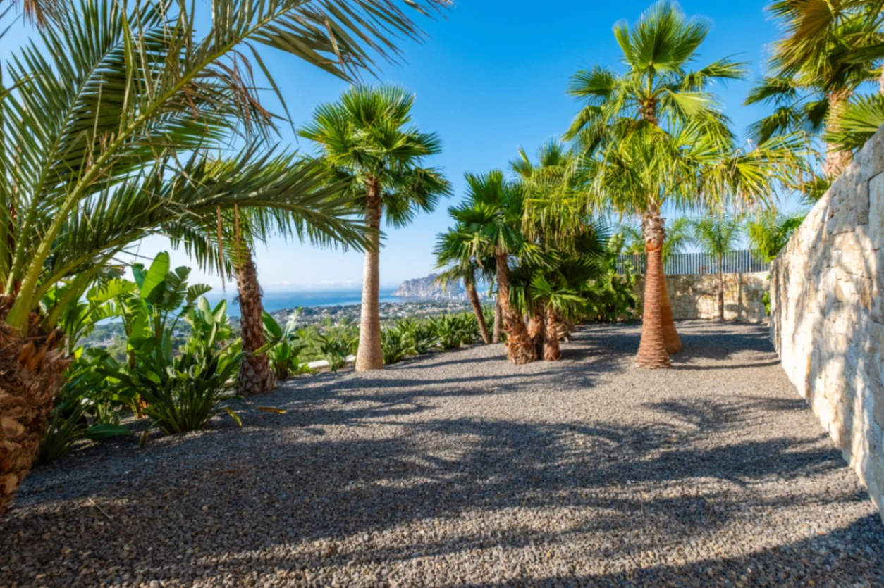 Villa neuve fascinante avec vue panoramique sur la mer à vendre à Raco De Galeno, Benissa