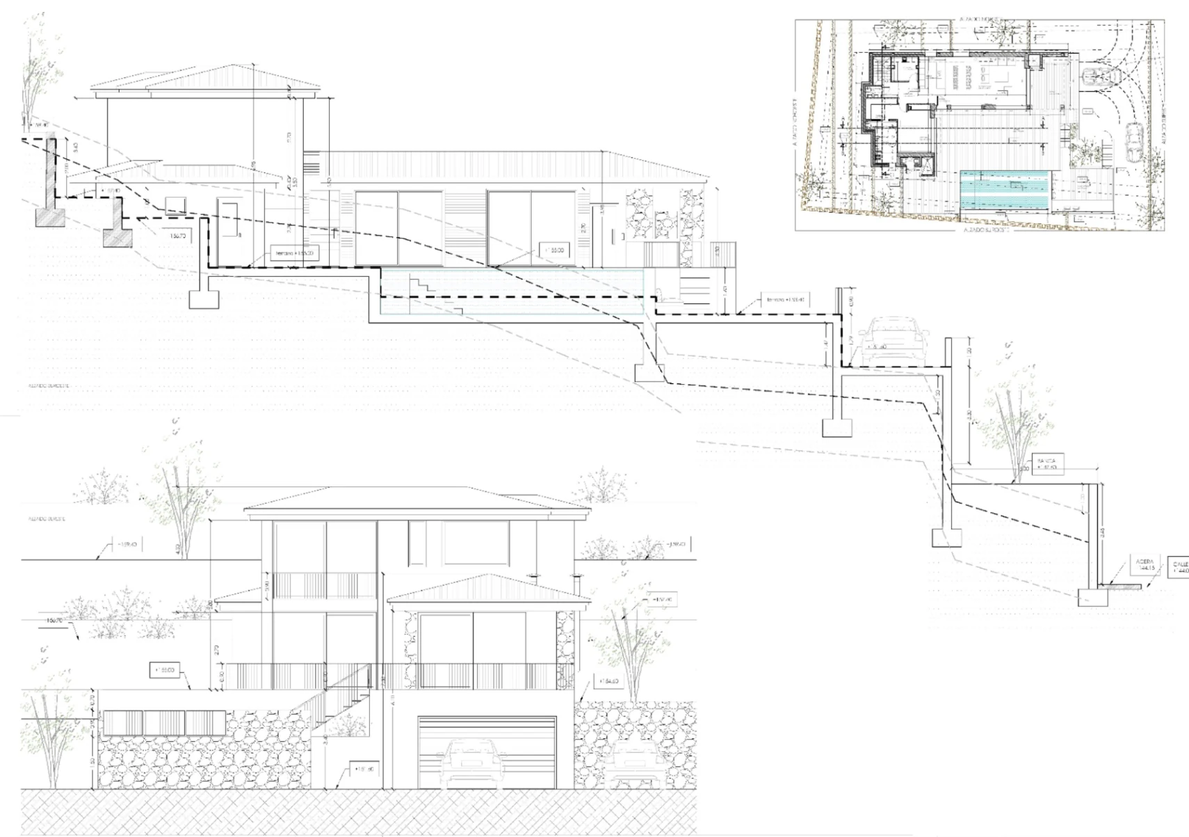 Villa méditerranéenne récemment construite à vendre à Benissa avec vue panoramique sur la mer à 180°