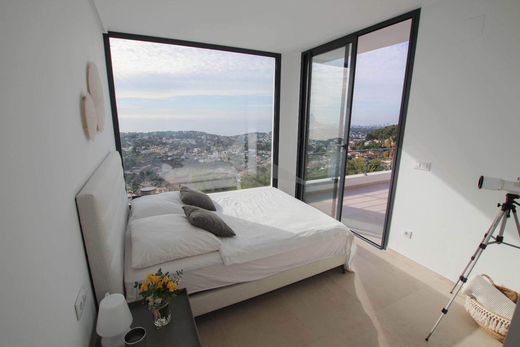 Villa 180° sea views in Moraira