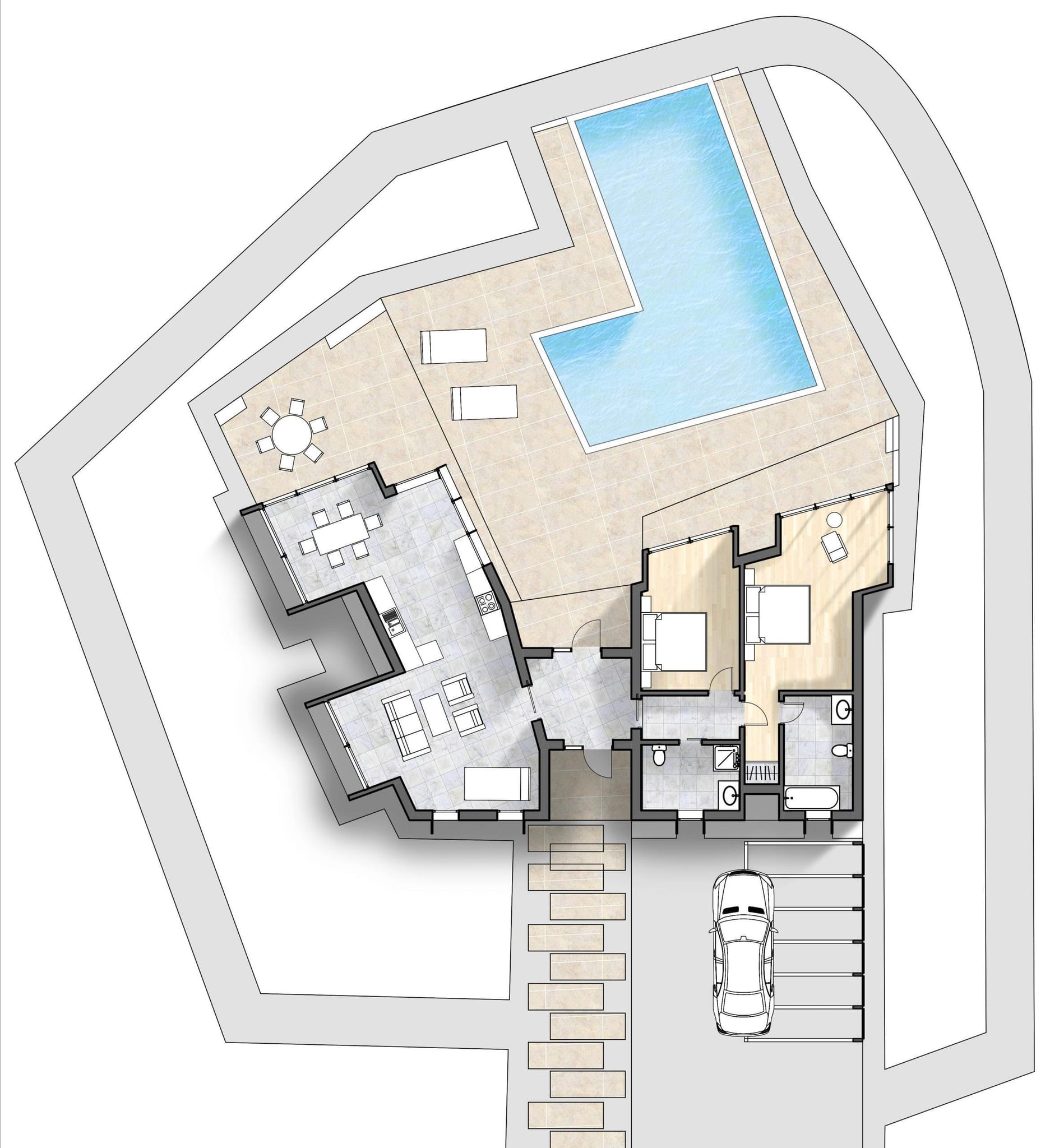 Nieuwbouwvilla te koop in Moraira