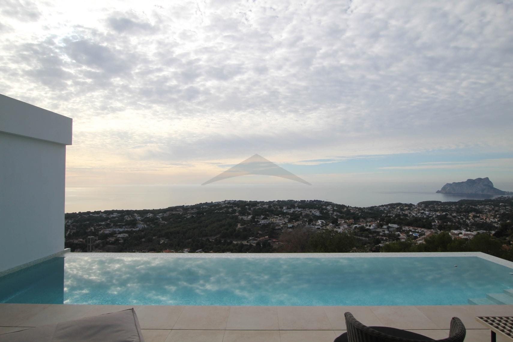 Villa 180° sea views in Moraira