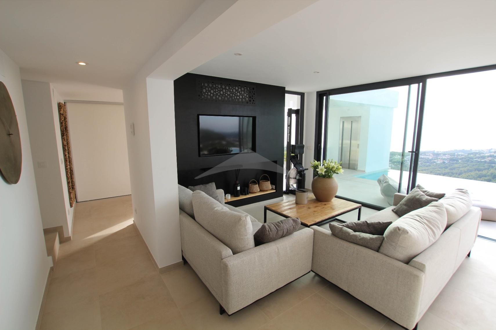 Villa 180° sea views in Moraira