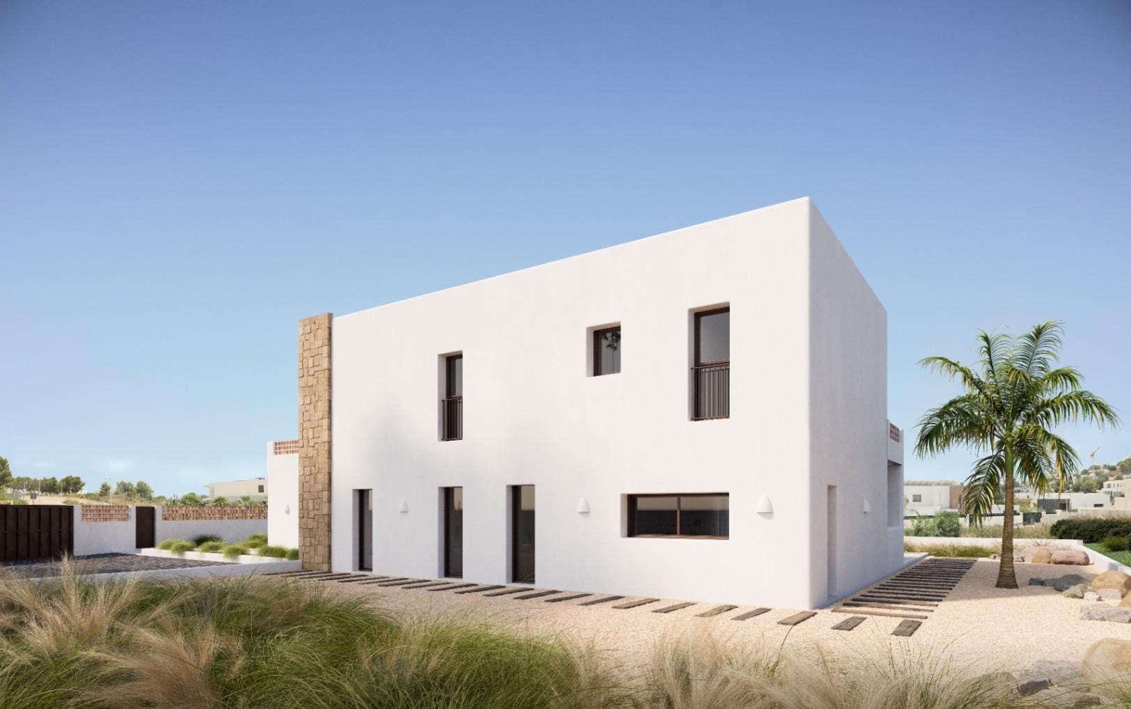 Nieuw gebouwde villa te koop in Moraira