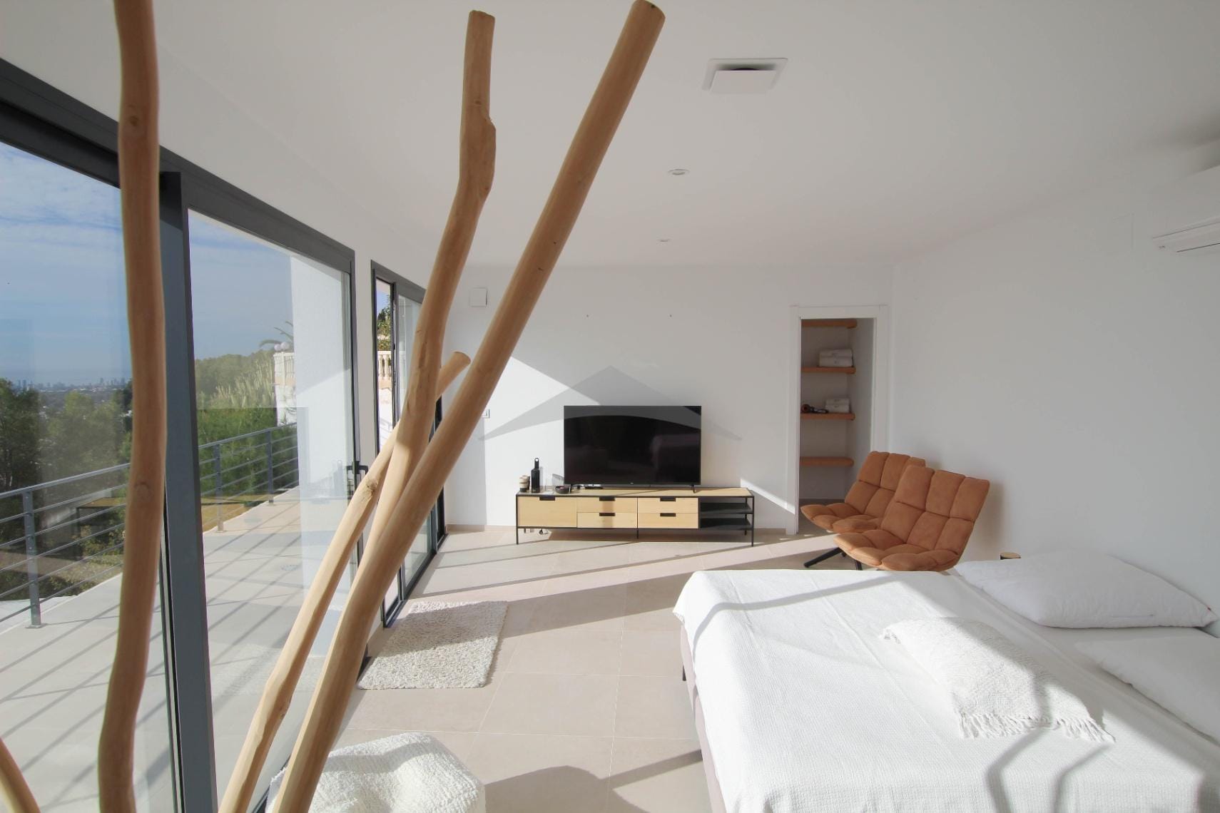 Villa 180° sea views in Moraira