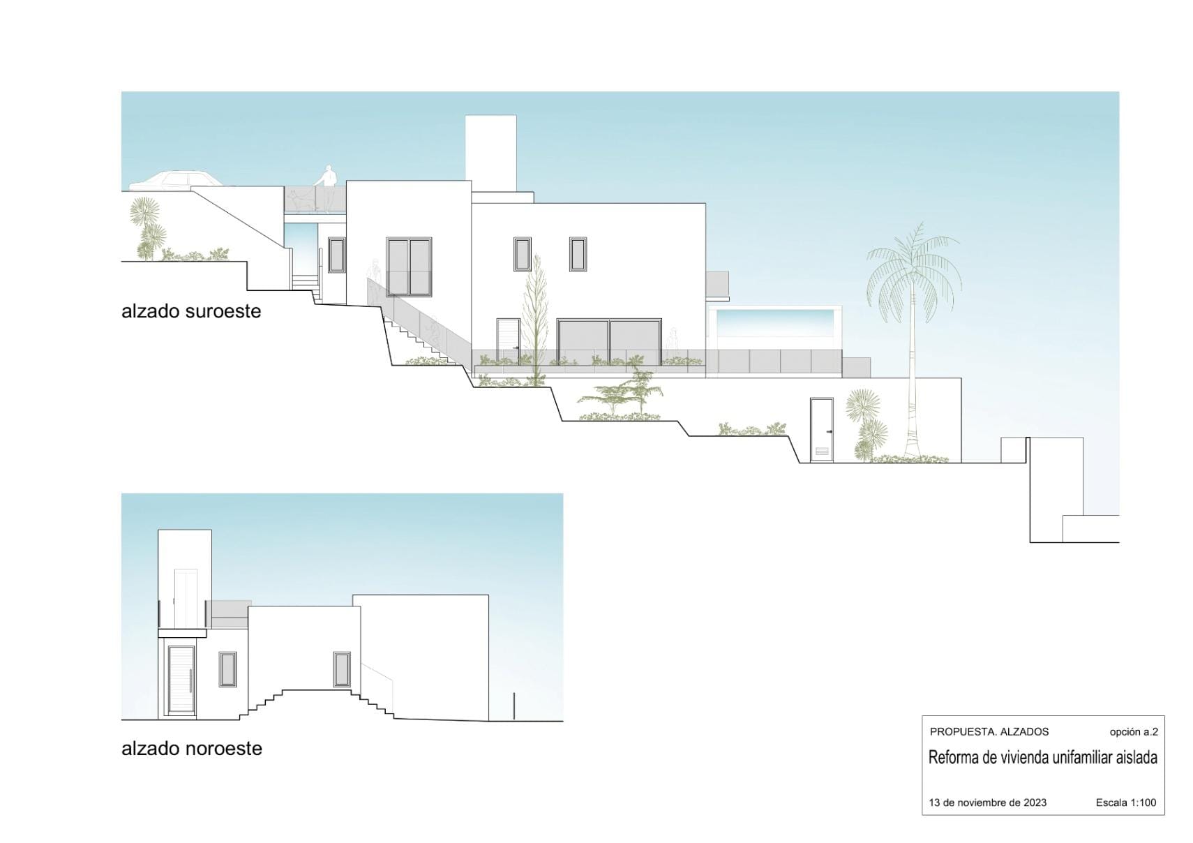 Ibiza stijl villa met fantastisch uitzicht op zee in Benissa