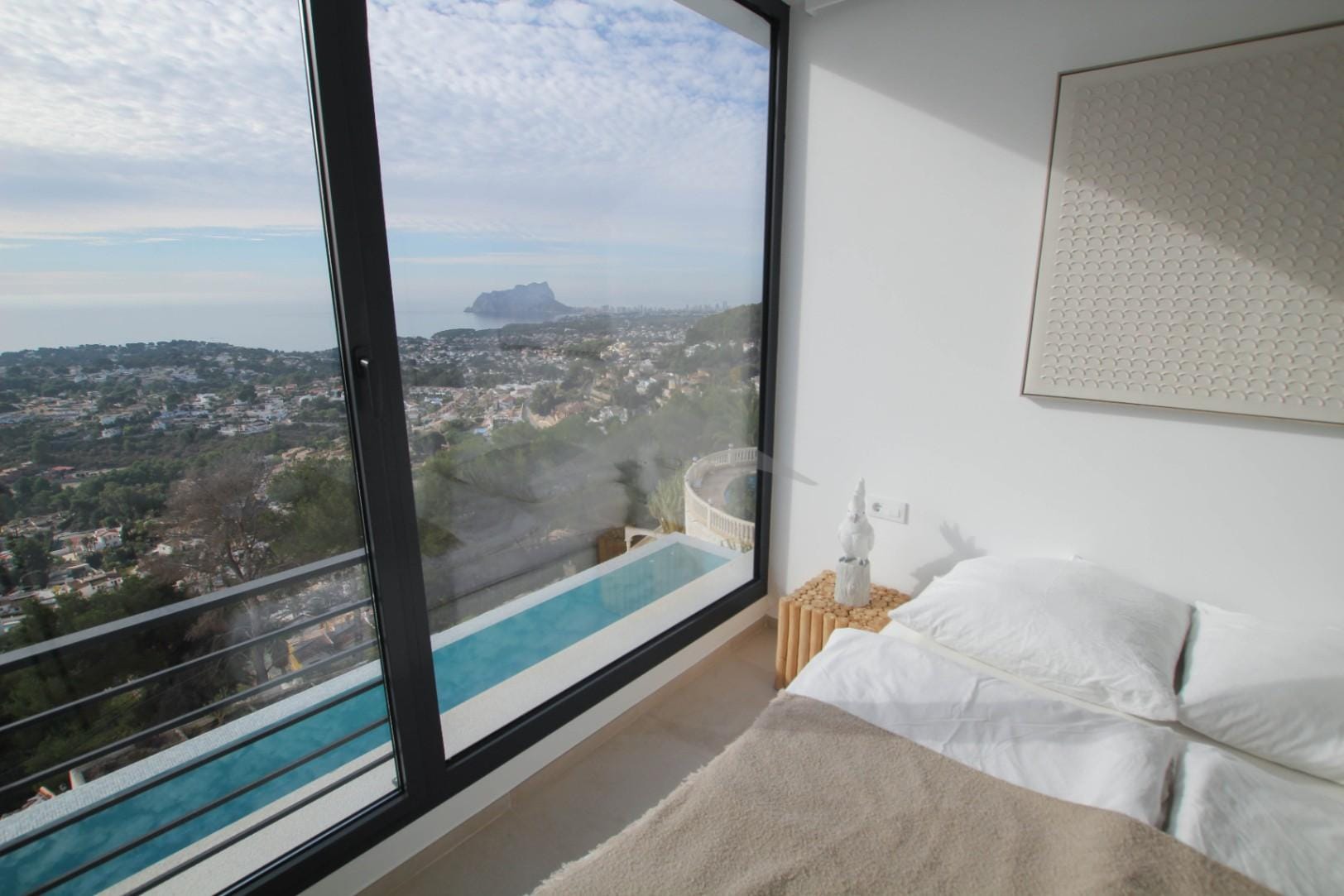Villa 180° sea views in Moraira