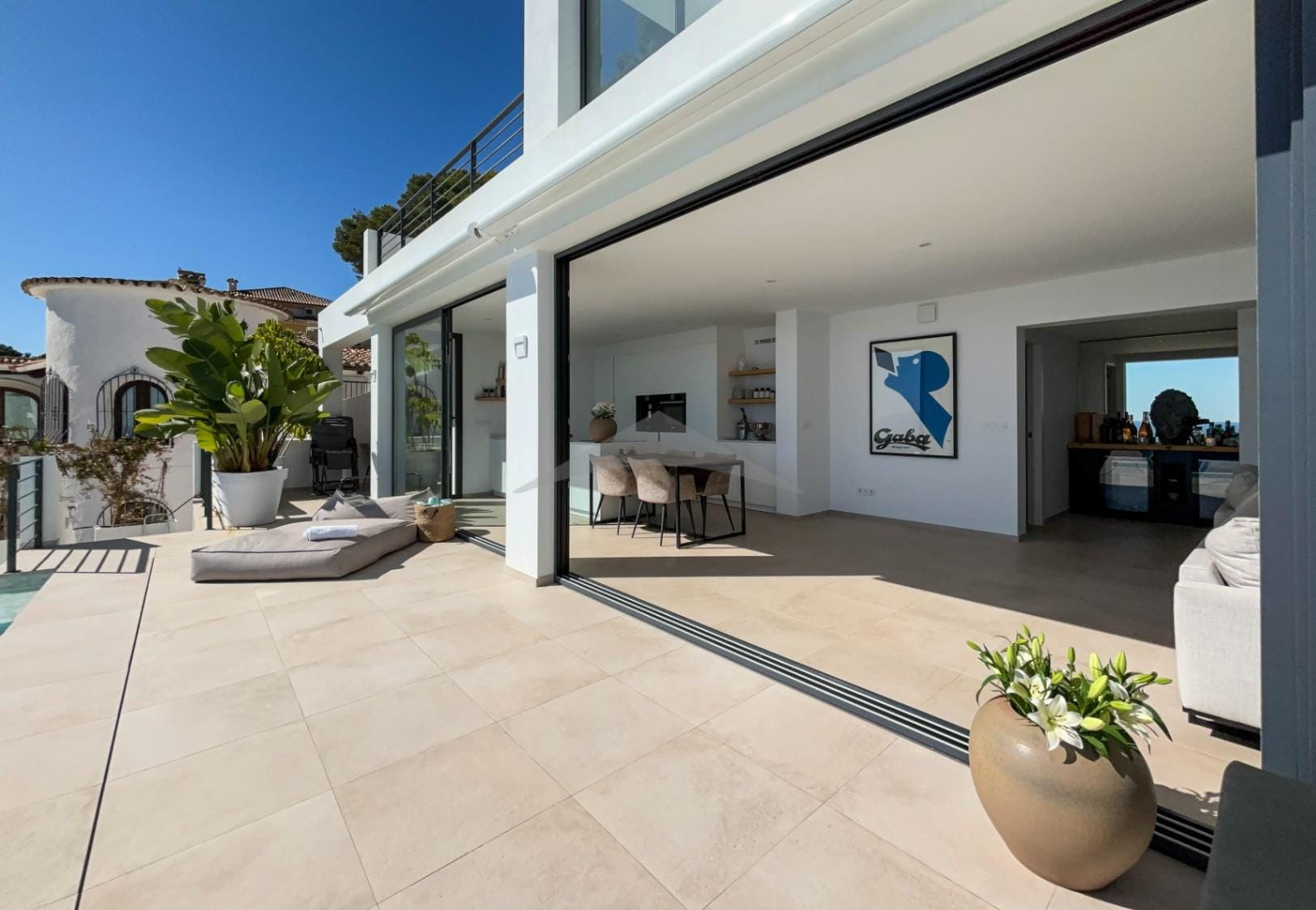 Villa 180° sea views in Moraira