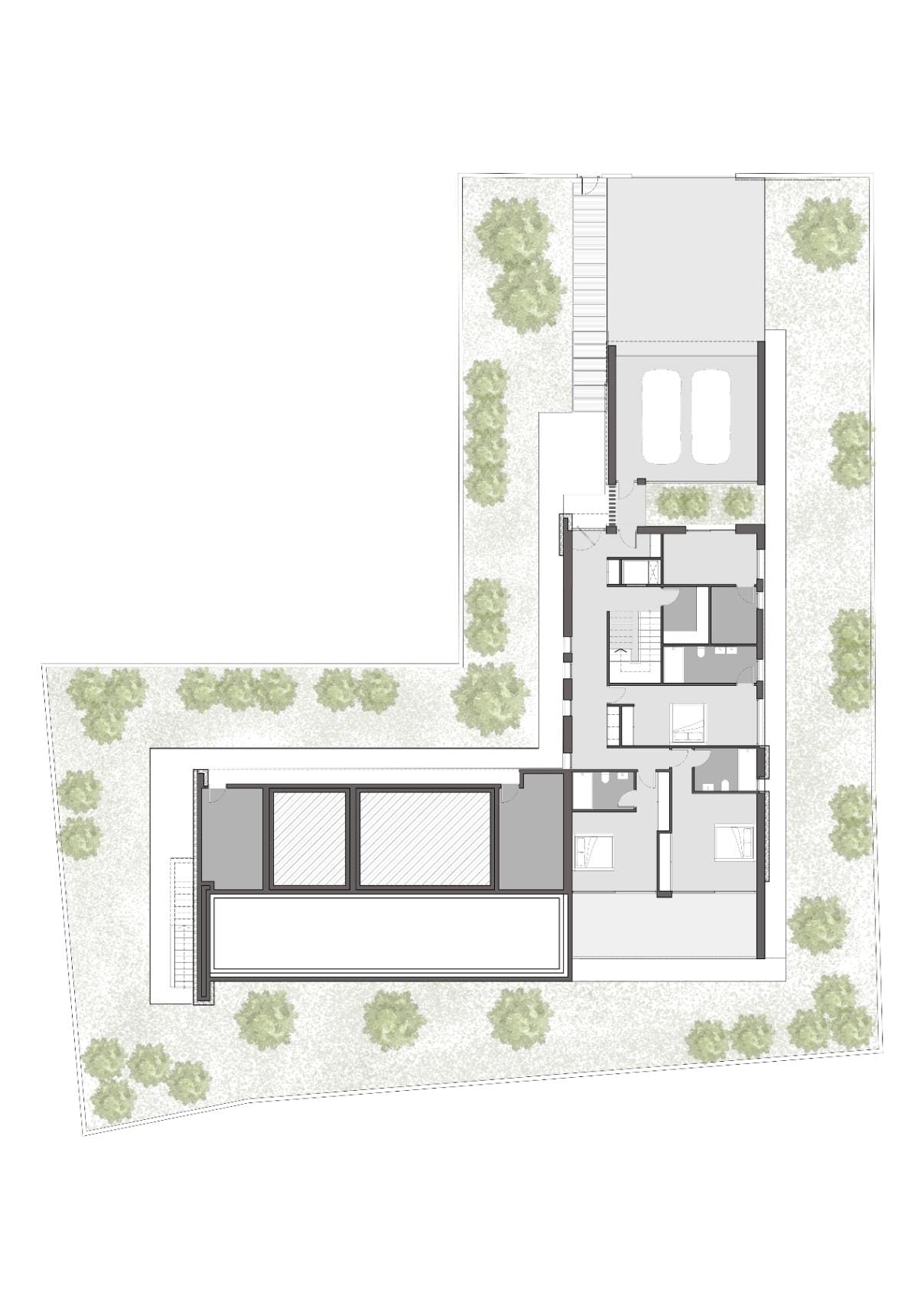 Nieuw modern villa project  te koop in Moraira