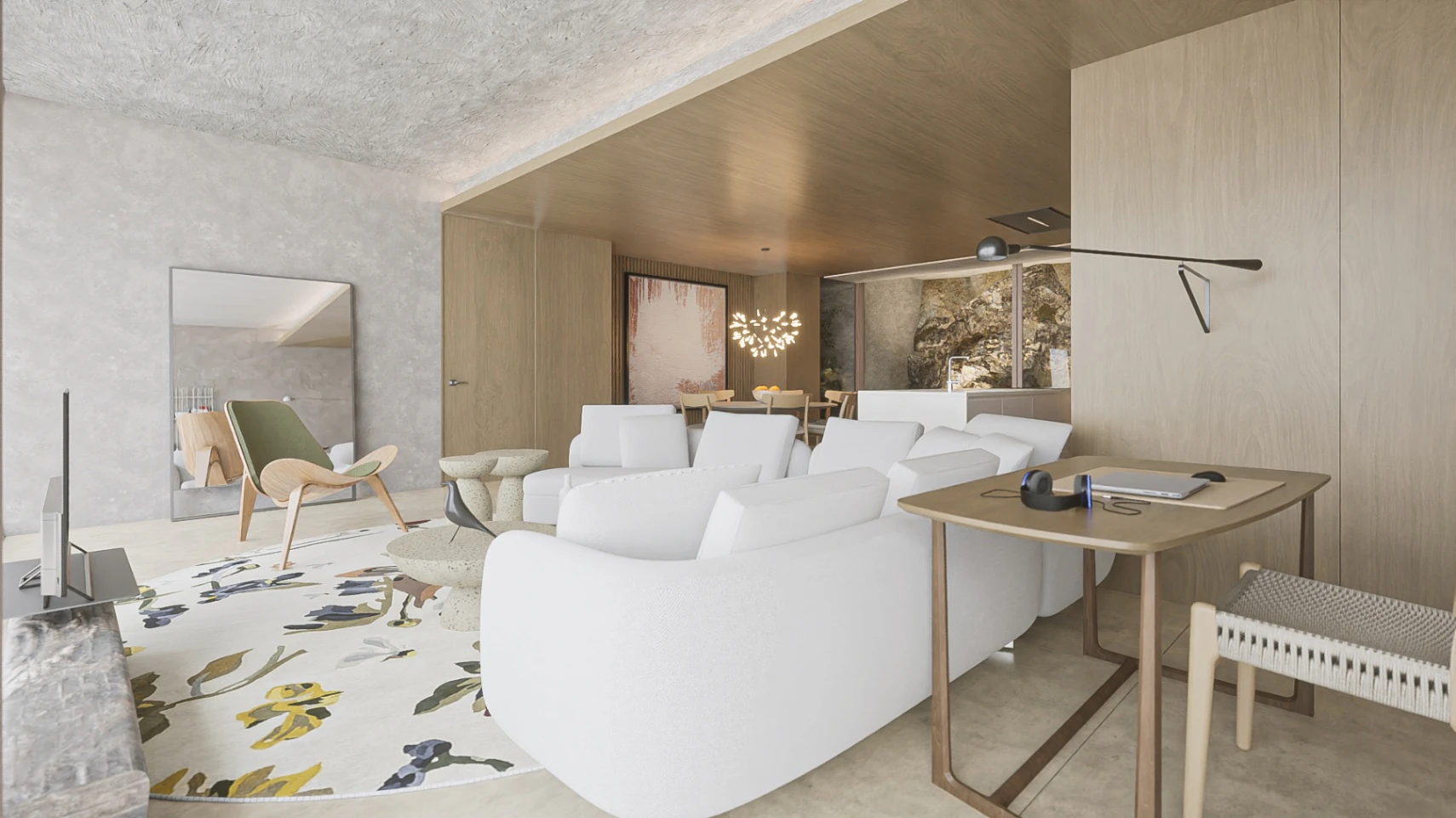 Nieuwbouwproject met panoramisch uitzicht op zee te koop in Denia