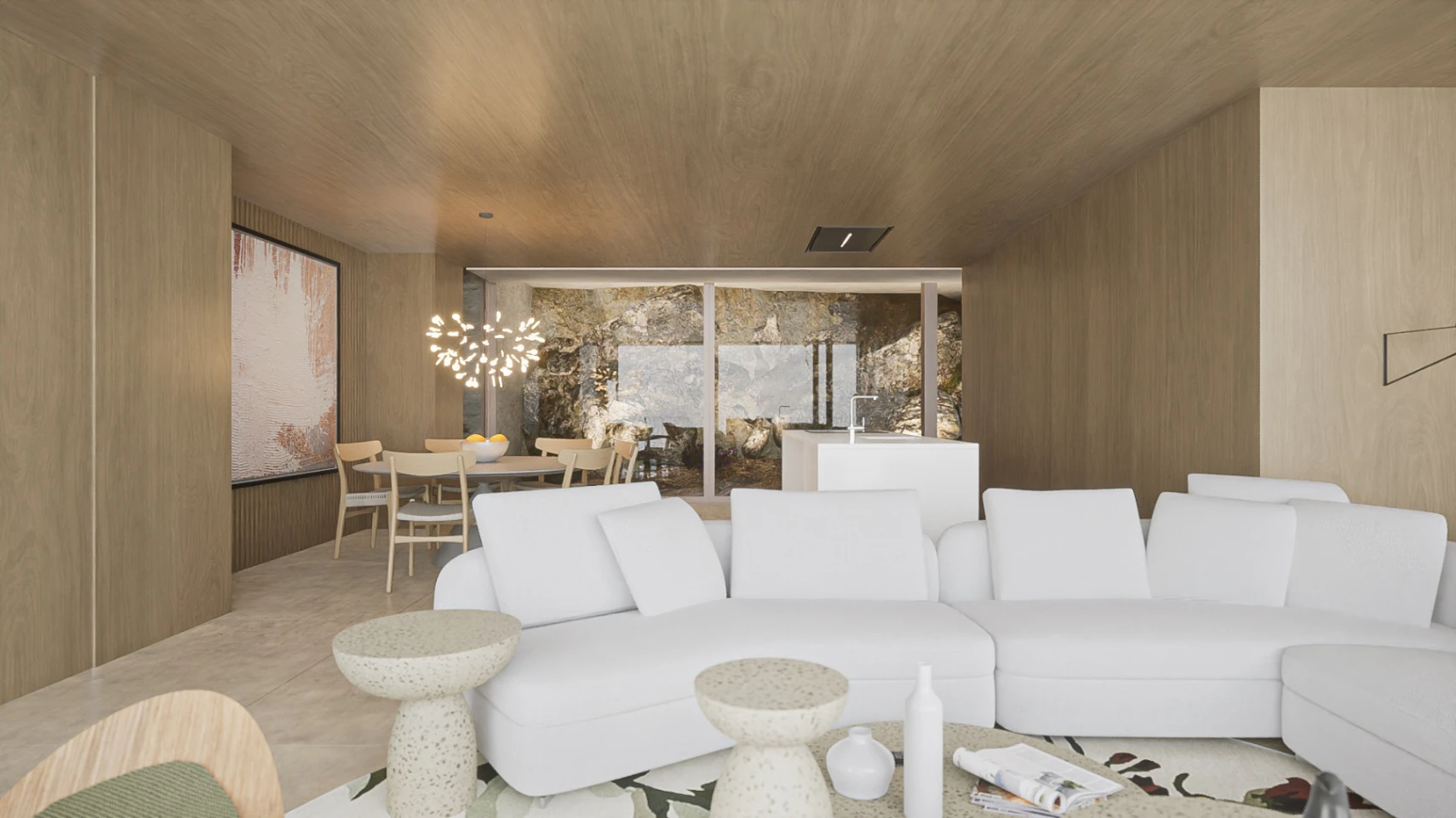 Nieuwbouwproject met panoramisch uitzicht op zee te koop in Denia