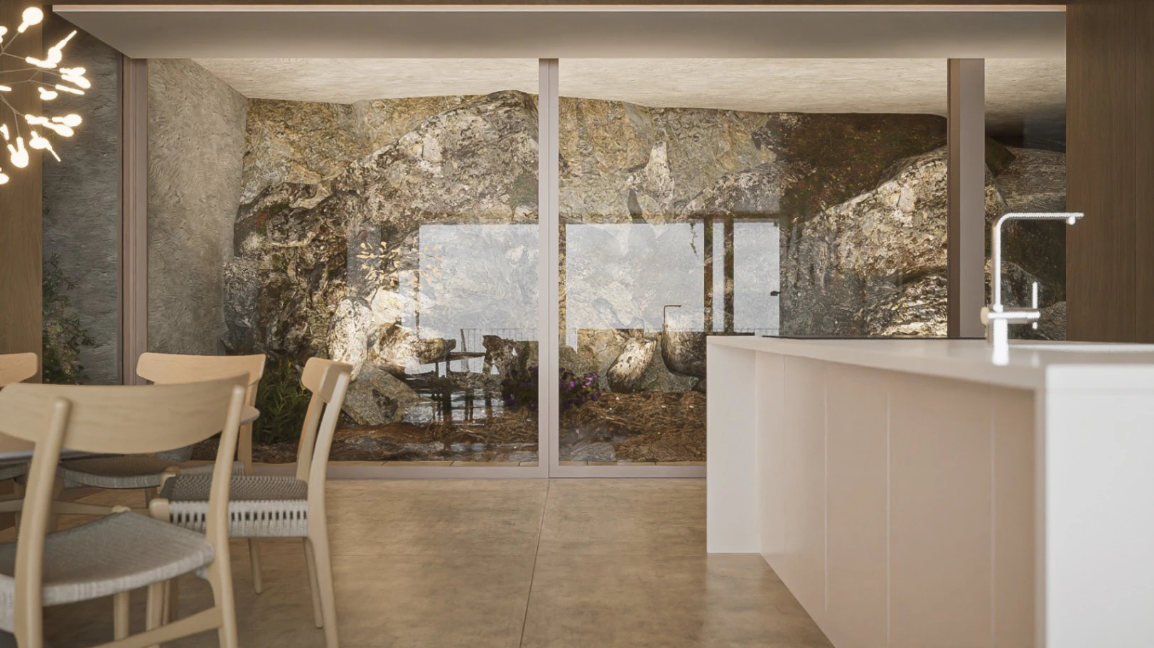 Nieuwbouwproject met panoramisch uitzicht op zee te koop in Denia