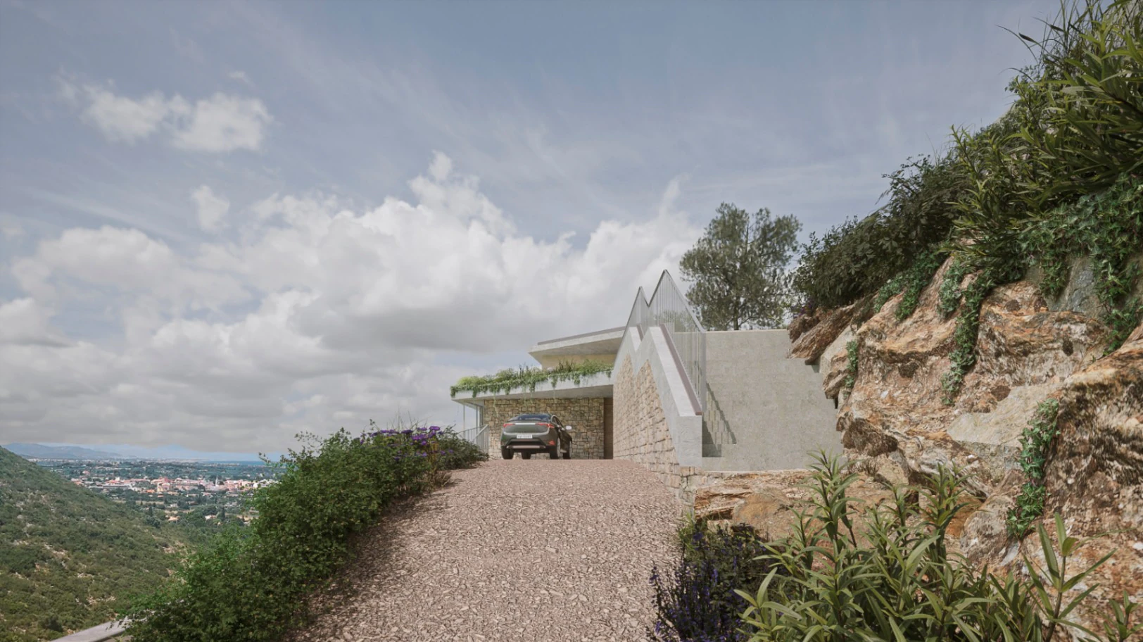 Nieuwbouwproject met panoramisch uitzicht op zee te koop in Denia