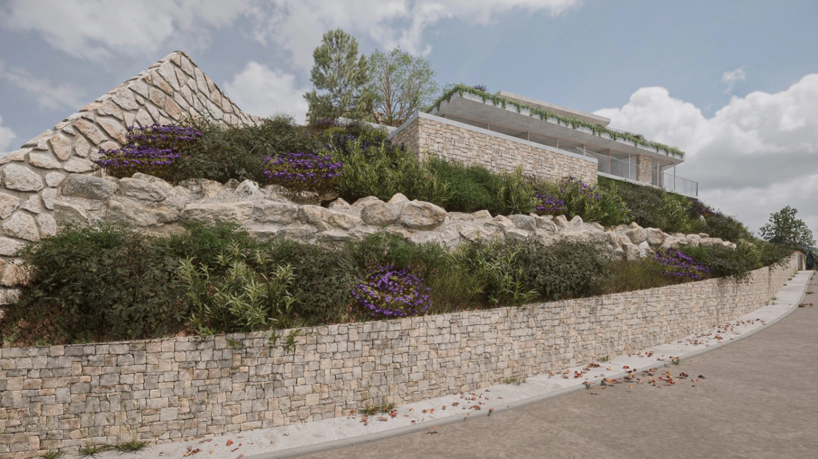 Nieuwbouwproject met panoramisch uitzicht op zee te koop in Denia