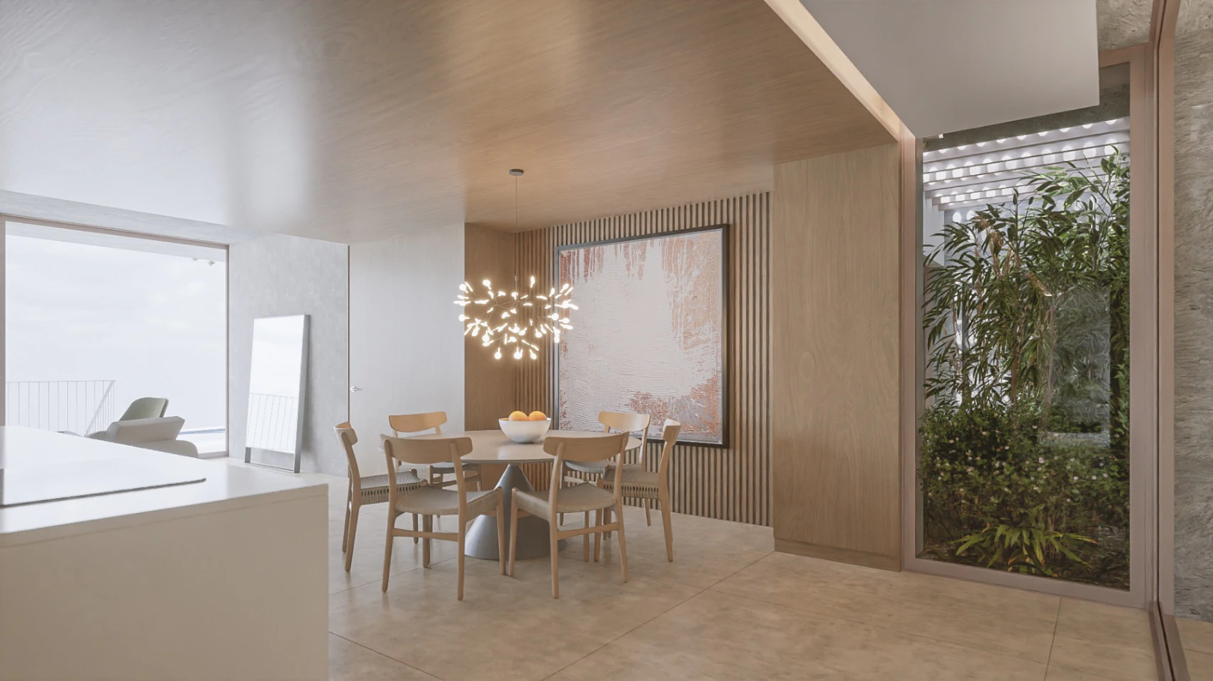 Nieuwbouwproject met panoramisch uitzicht op zee te koop in Denia