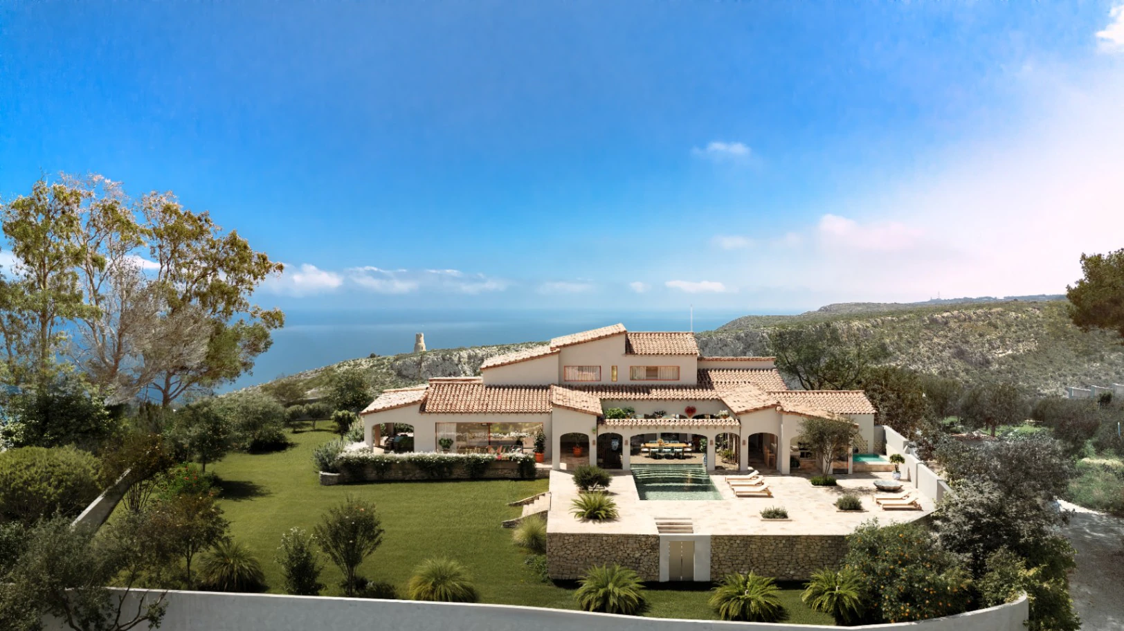 Uitzonderlijke villa te koop in Denia