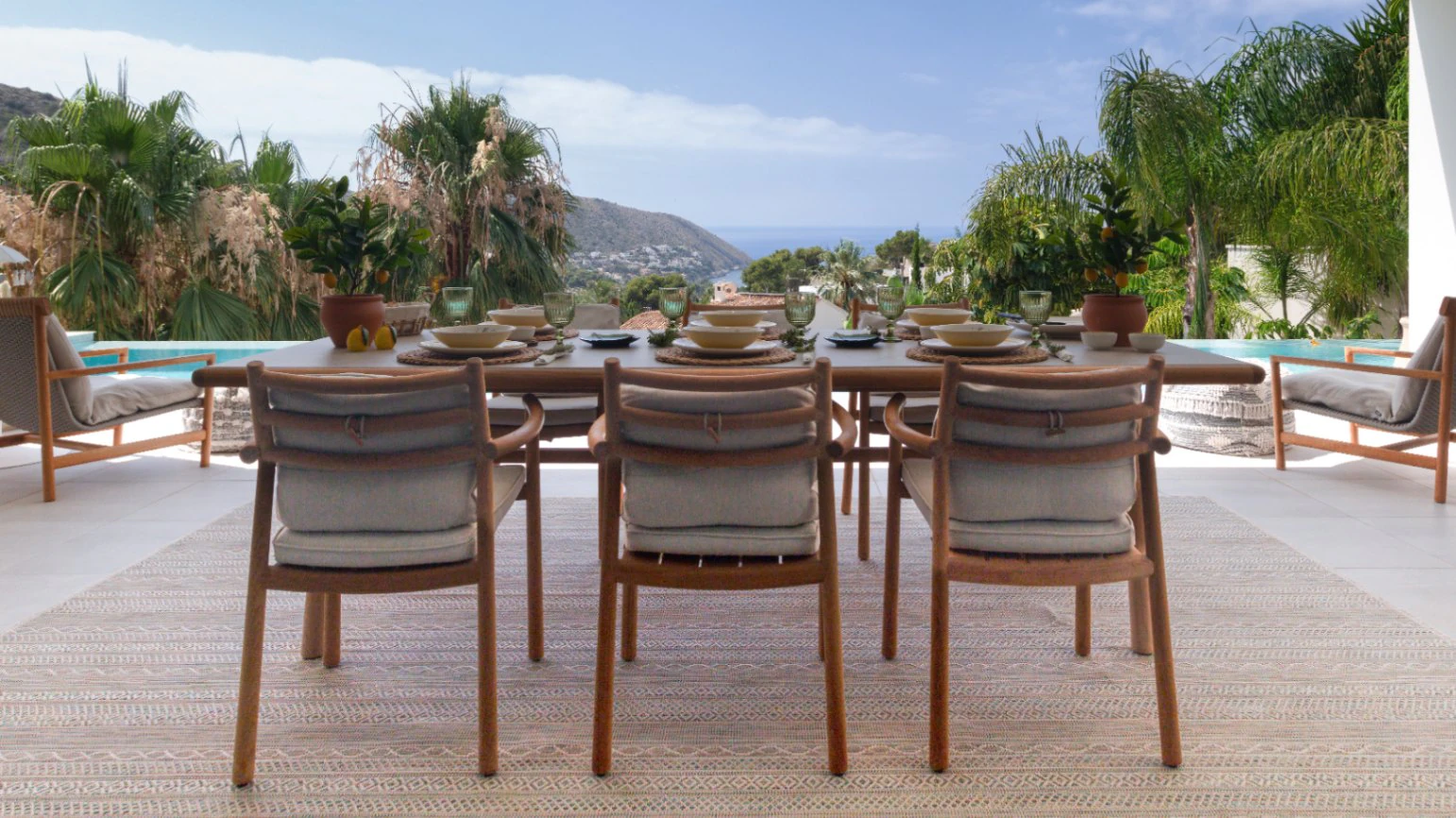 Fantastische villa met zeezicht te koop in Moraira, El Portet