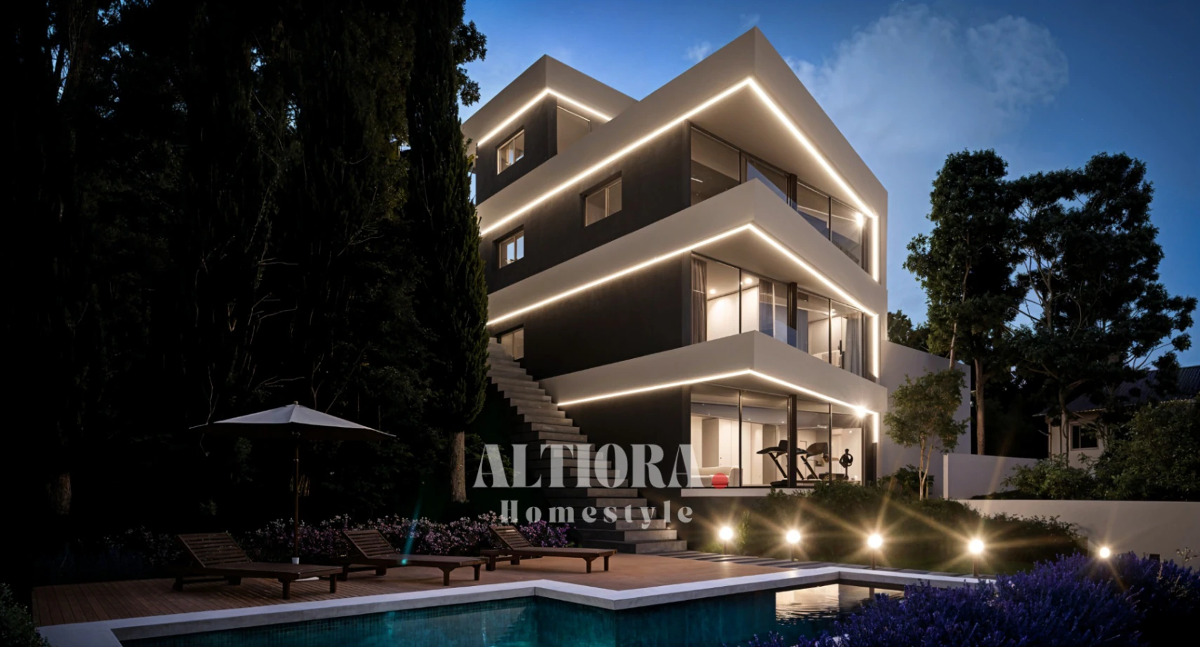 Exclusiva casa en Castelldefels con vistas infinitas al mar