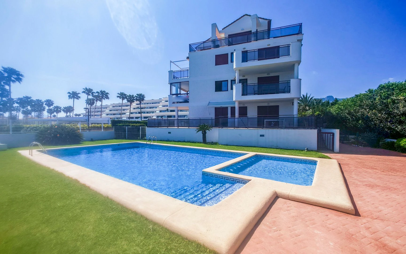 Apartamento en primera línea de playa Deveses