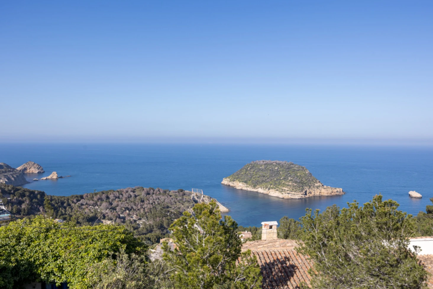Villa de lujo vanguardista con vistas al mar en Jávea