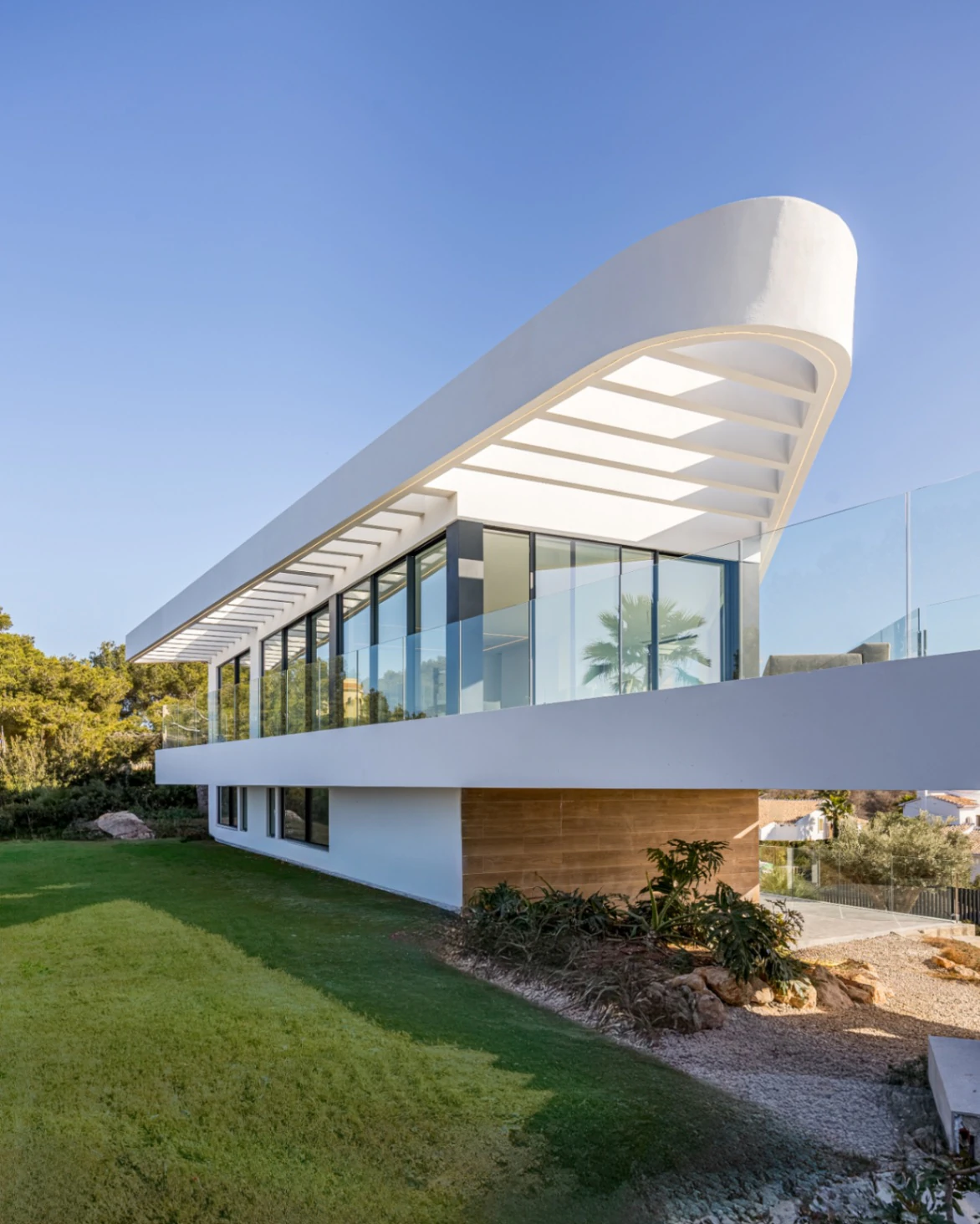 Villa de lujo vanguardista con vistas al mar en Jávea