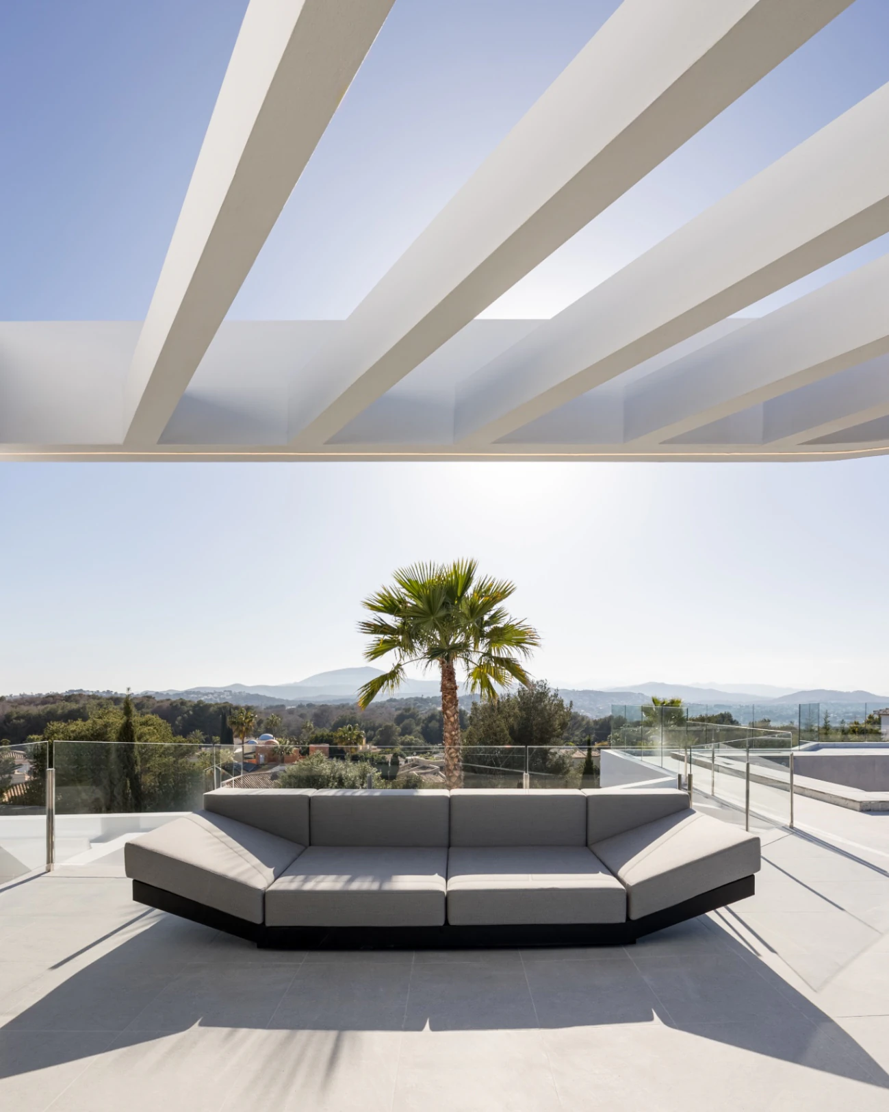 Villa de lujo vanguardista con vistas al mar en Jávea