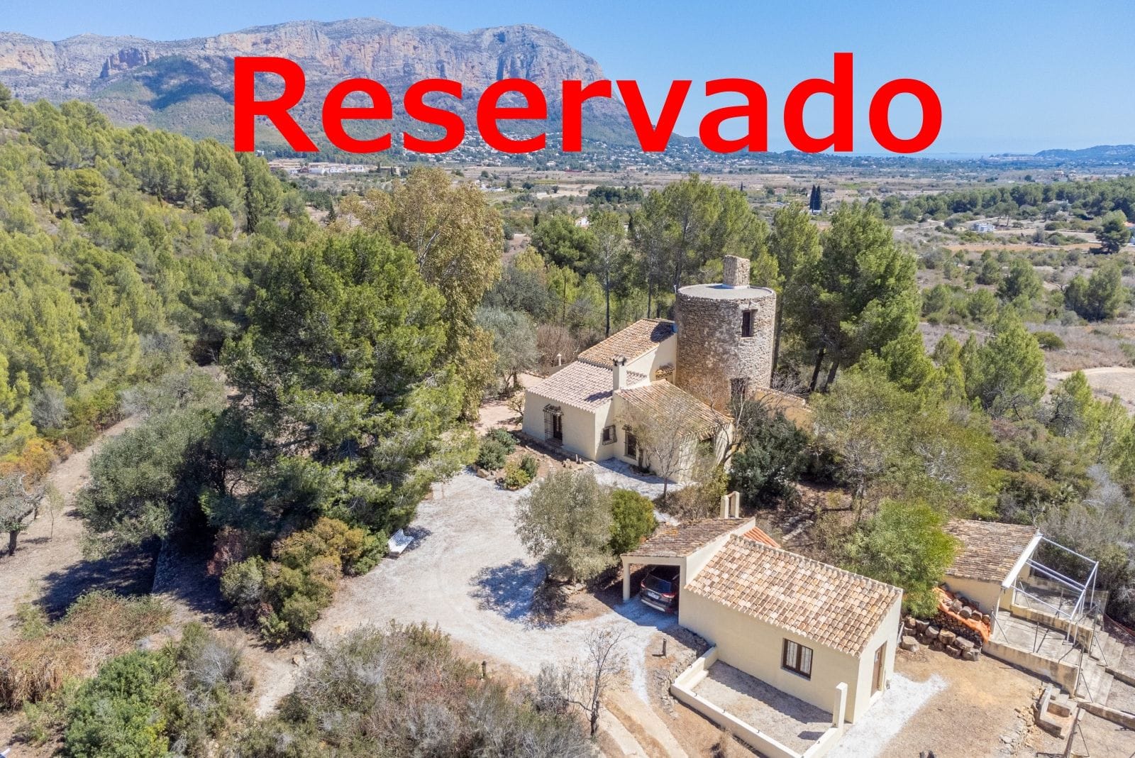 Finca única en un antiguo molino