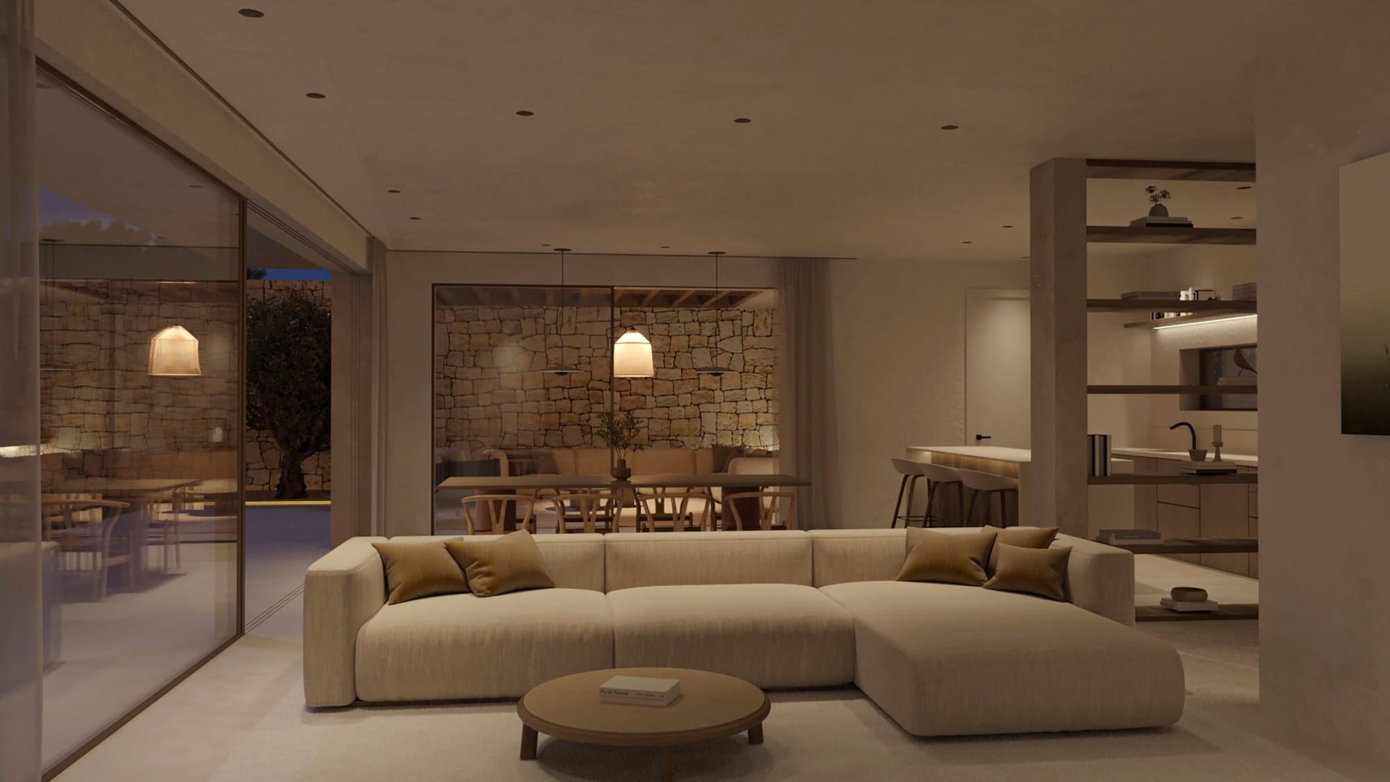 Lujosa Villa Pareada en Venta en Moraira