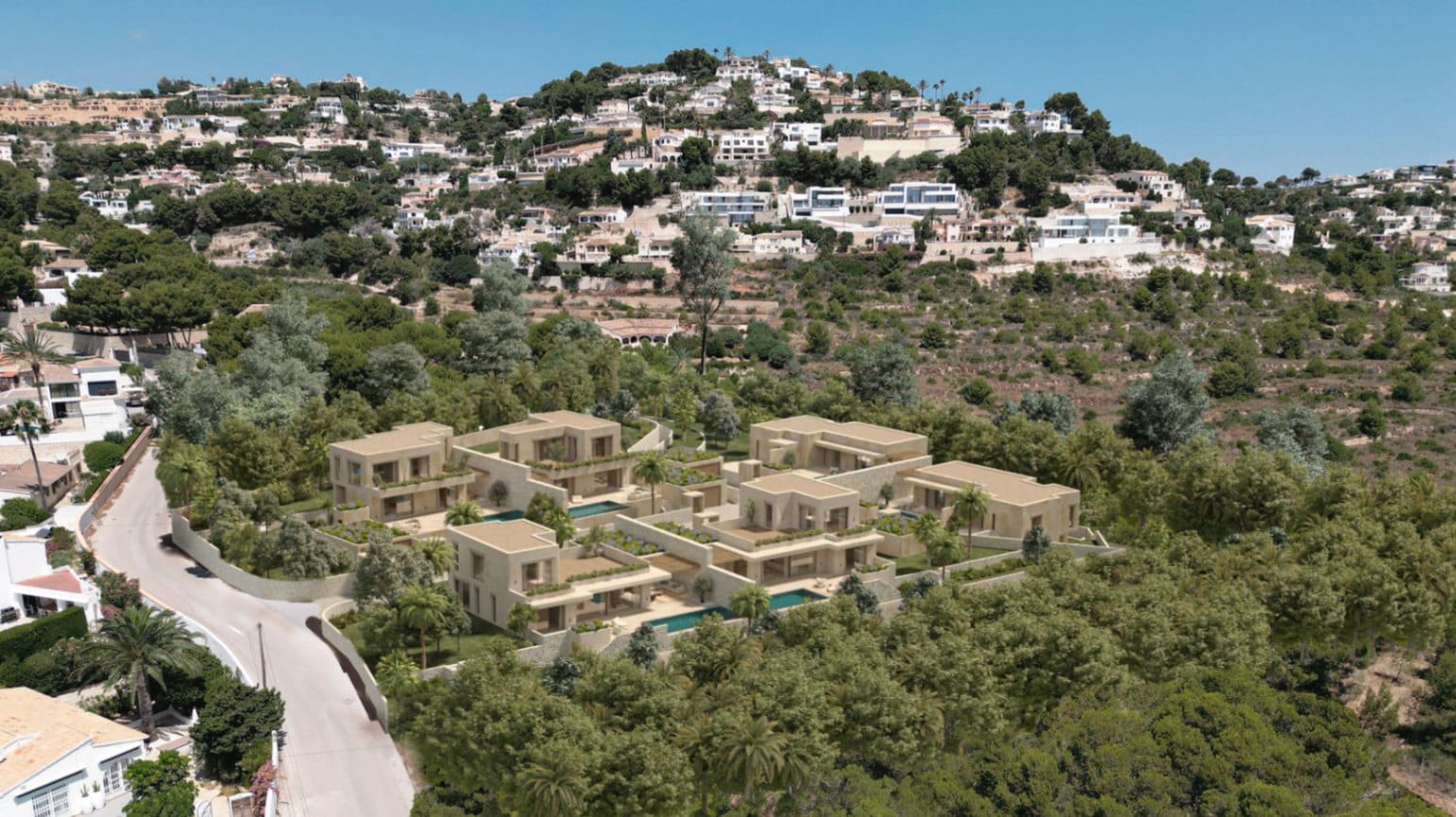 Lujosa Villa Pareada en Venta en Moraira