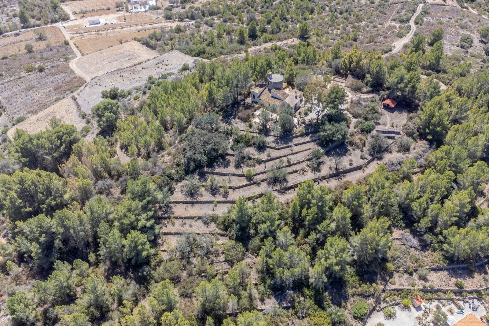 Finca única en un antiguo molino