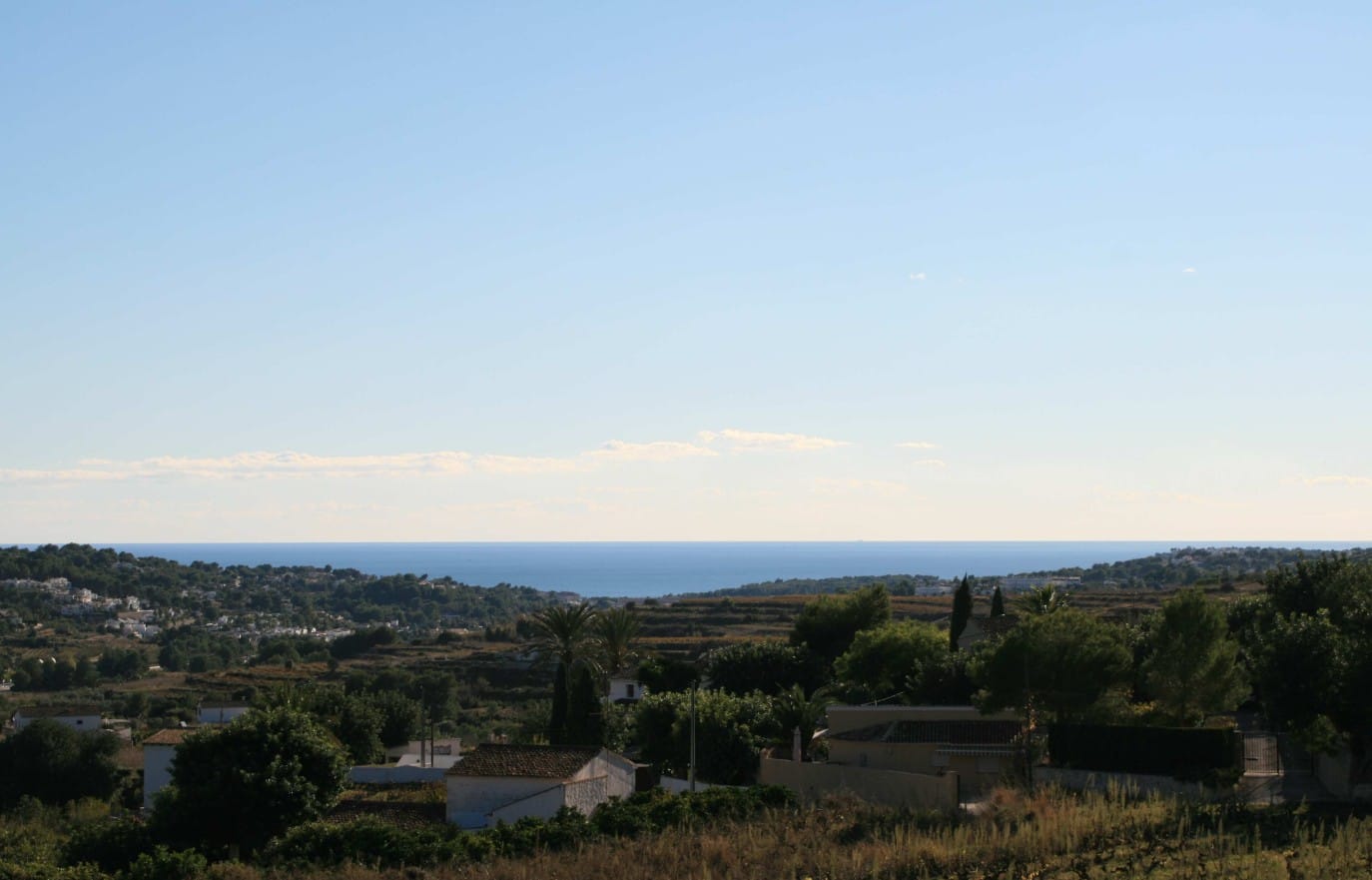 Parcela de 10.723 m² con vistas al mar en Benitachell – sin obligación de construir!