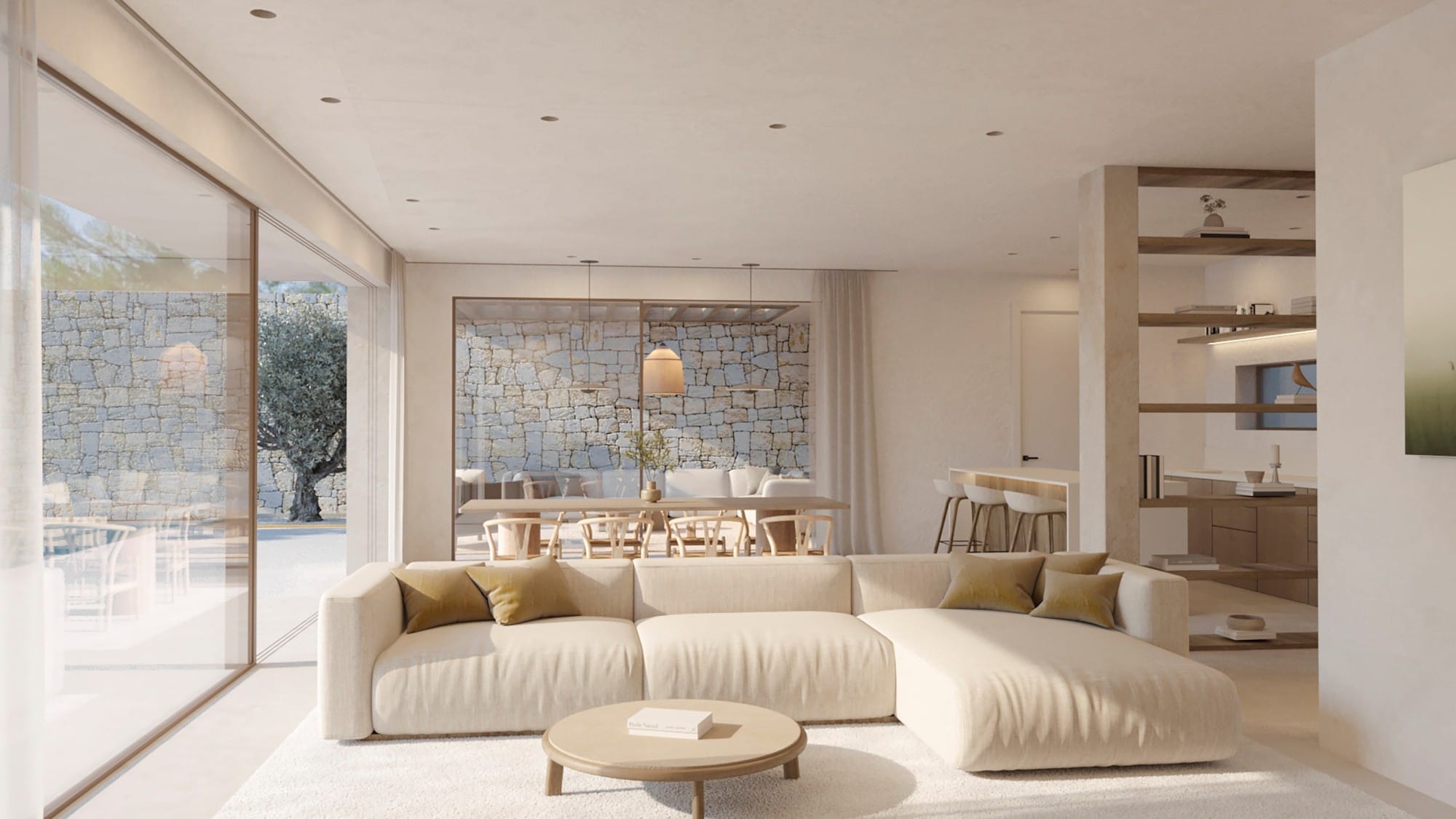 Lujosa Villa Pareada en Venta en Moraira
