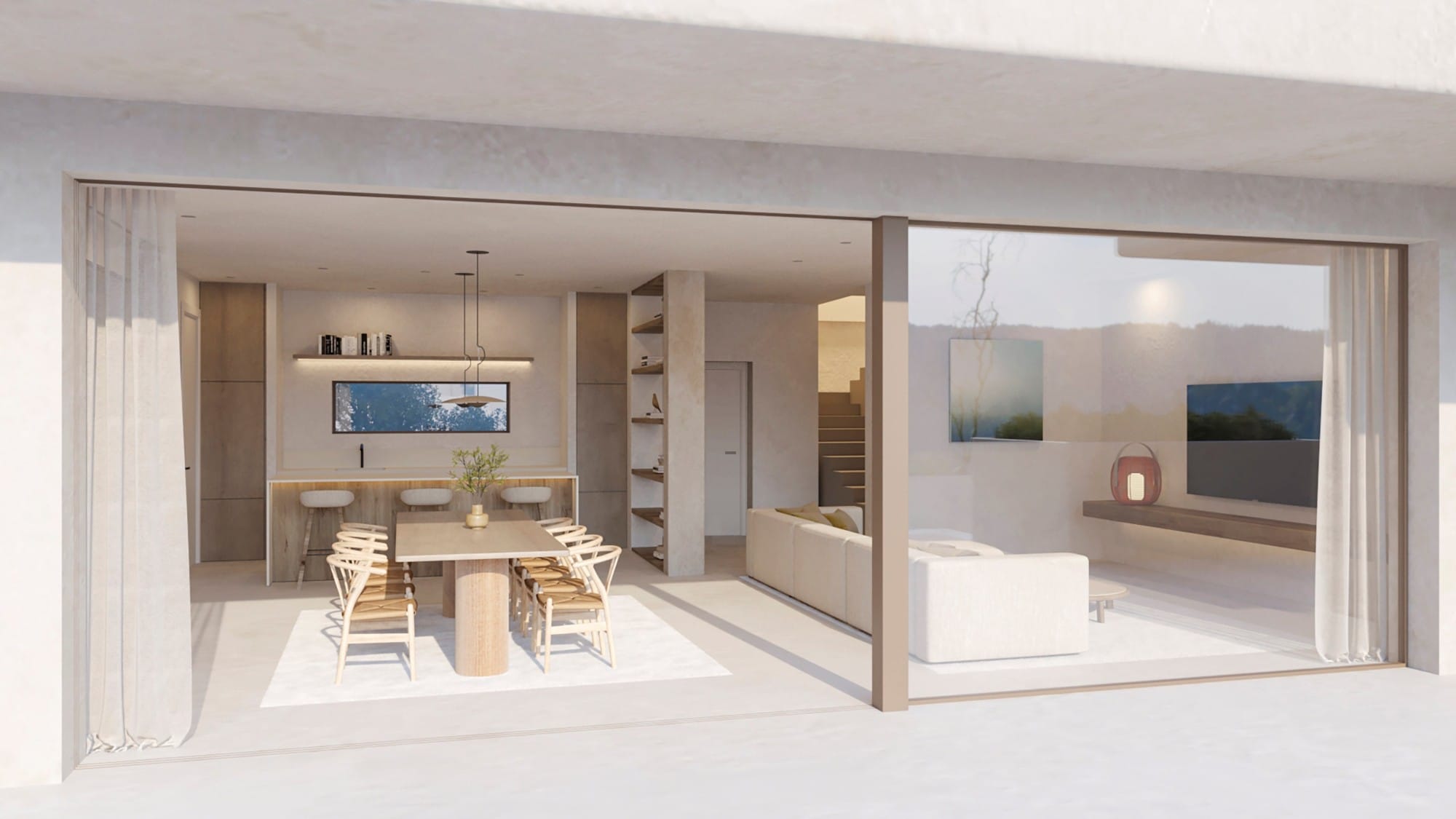 Lujosa Villa Pareada en Venta en Moraira