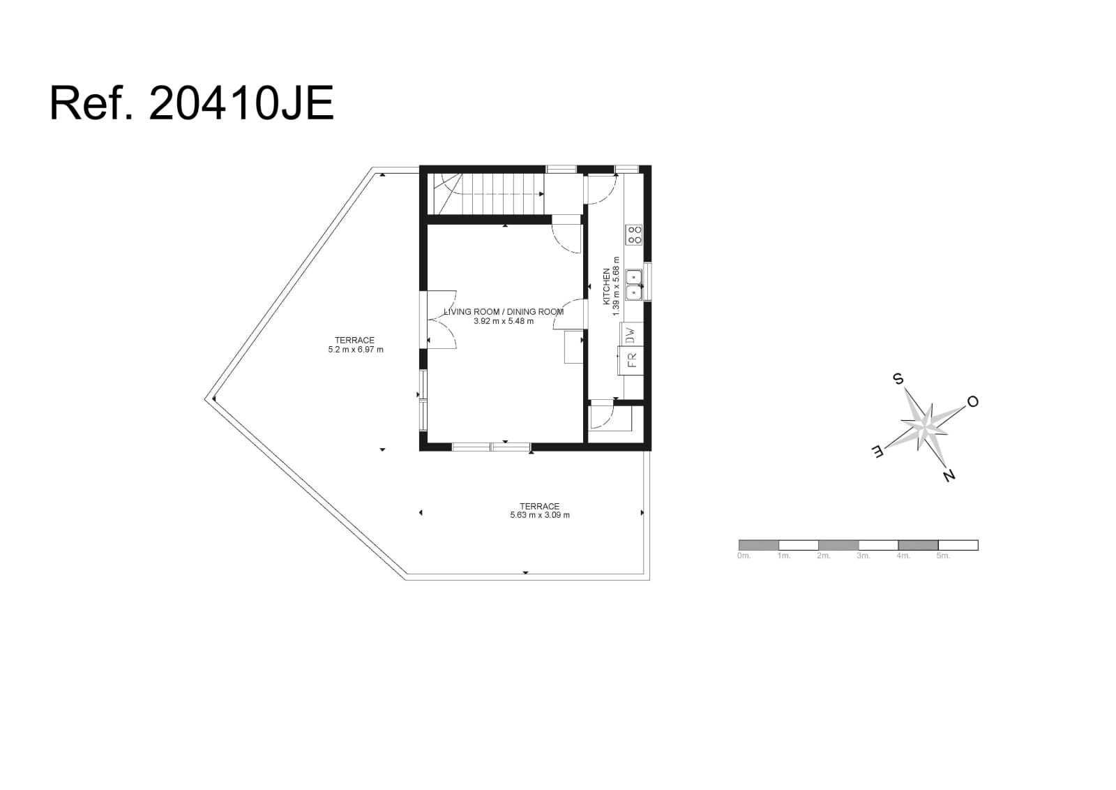 Parcela de 2734 m2 con vistas al mar