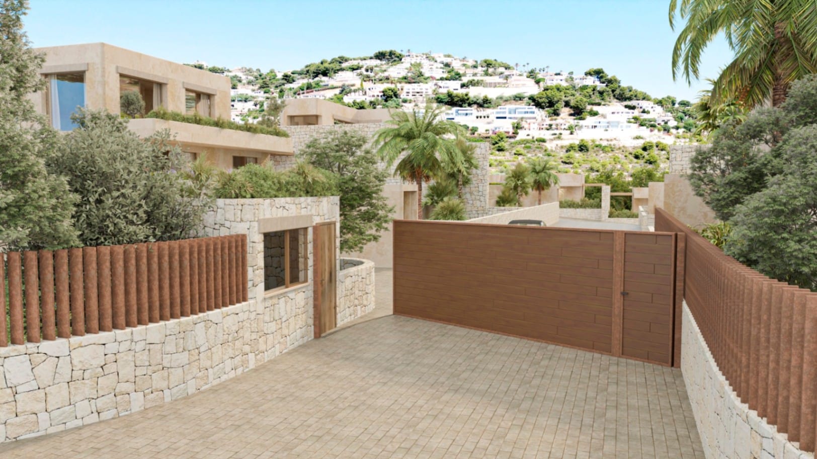 Lujosa Villa Pareada en Venta en Moraira