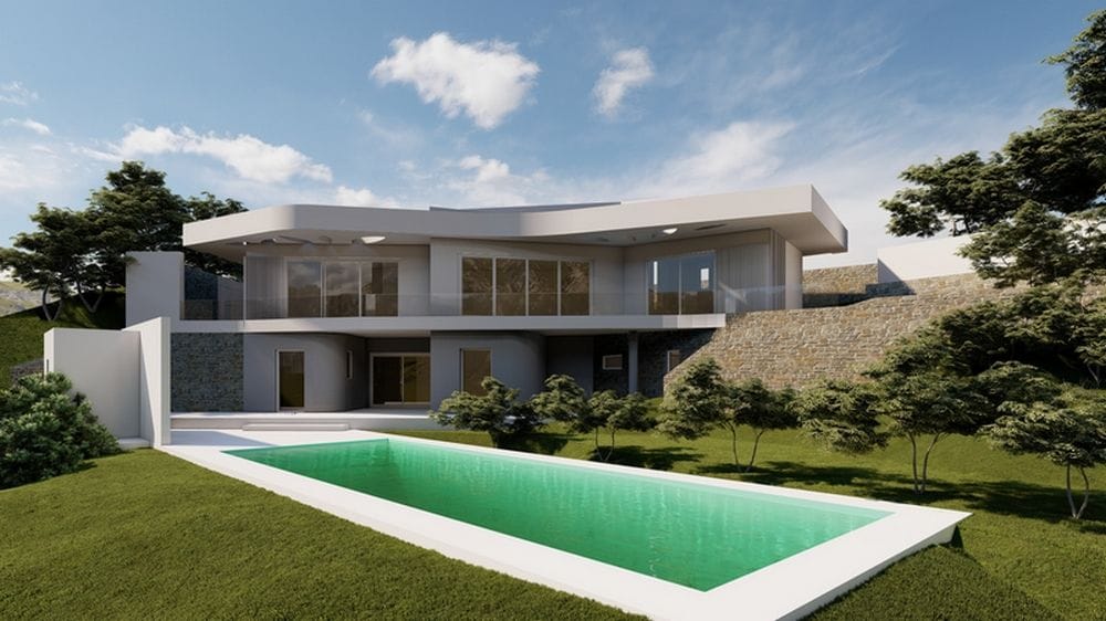 En venta: Lujosa Villa Moderna en Construcción con Vistas al Mar en Jávea, Costa Blanca