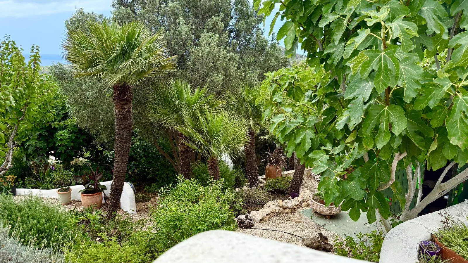 Encantadora villa de estilo ibicenco con vistas panorámicas al mar en Jávea