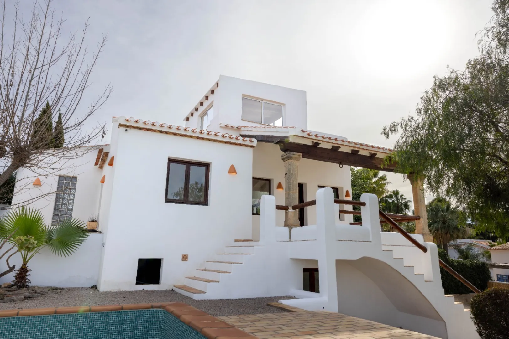Encantadora villa de estilo ibicenco en Toscal, Jávea