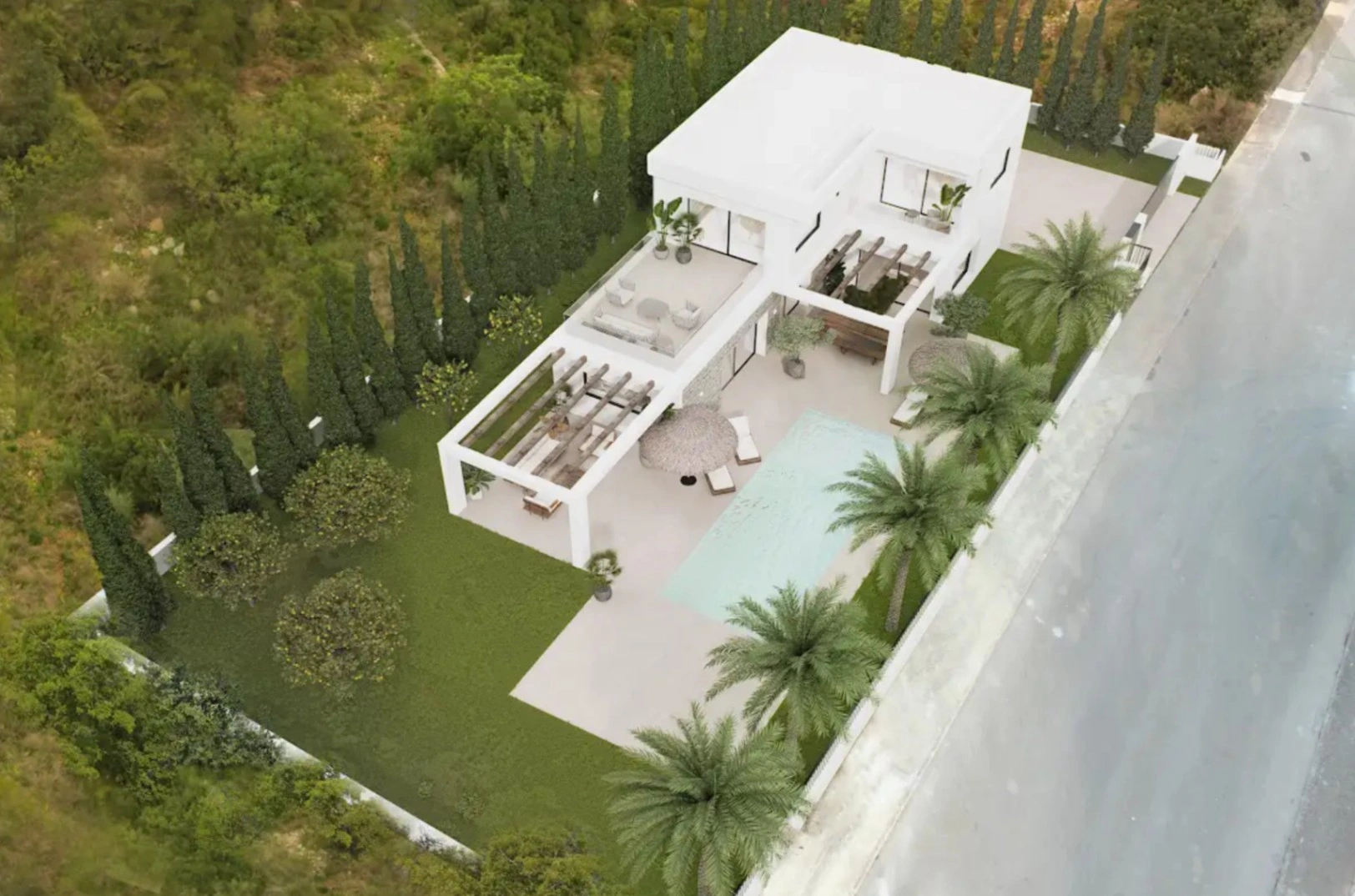 Parcela Llana en Venta en Pinosol, Jávea con Proyecto y Licencia de Obra Aprobada