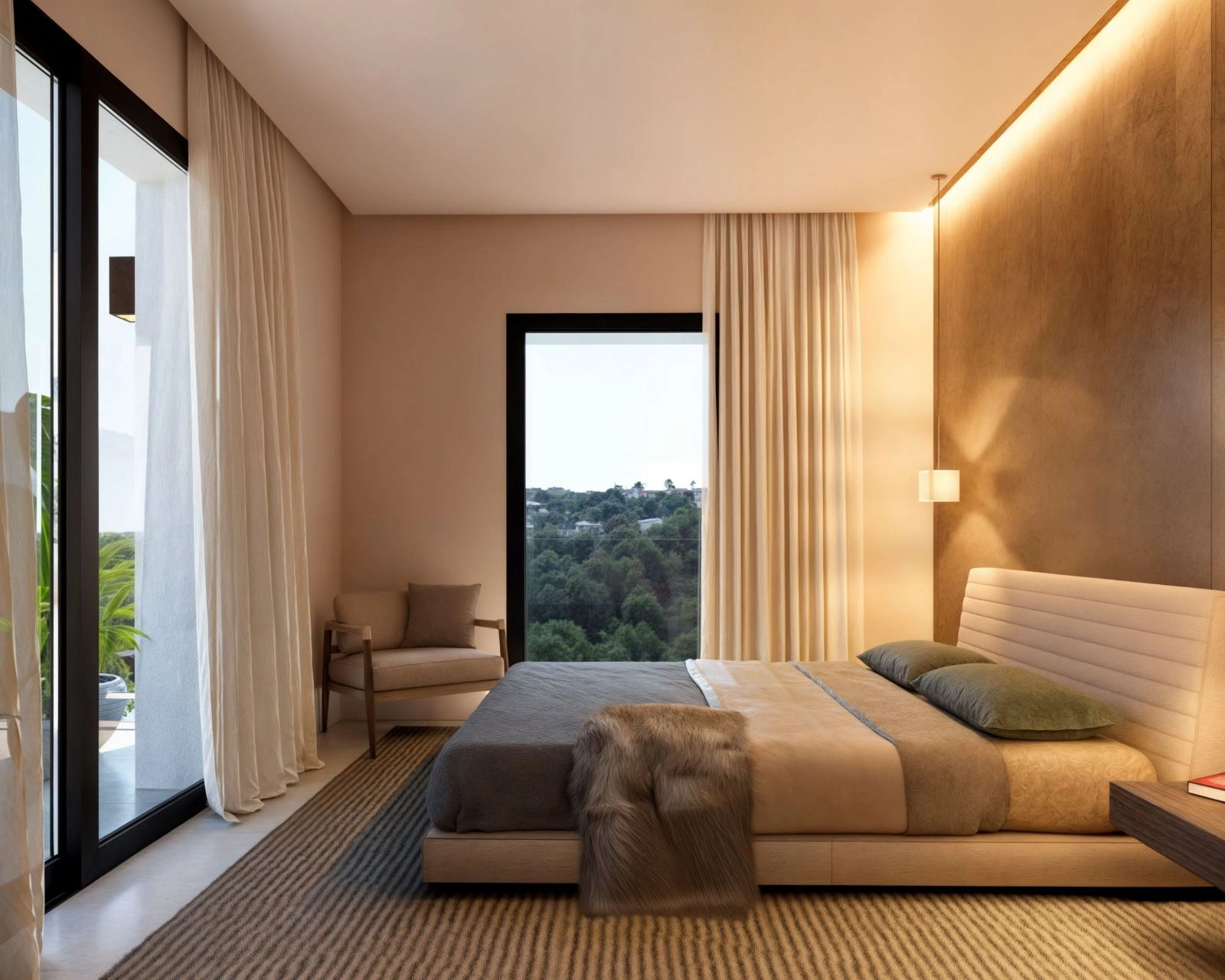 Obra nueva en Benitachell, de estilo moderno y minimalista