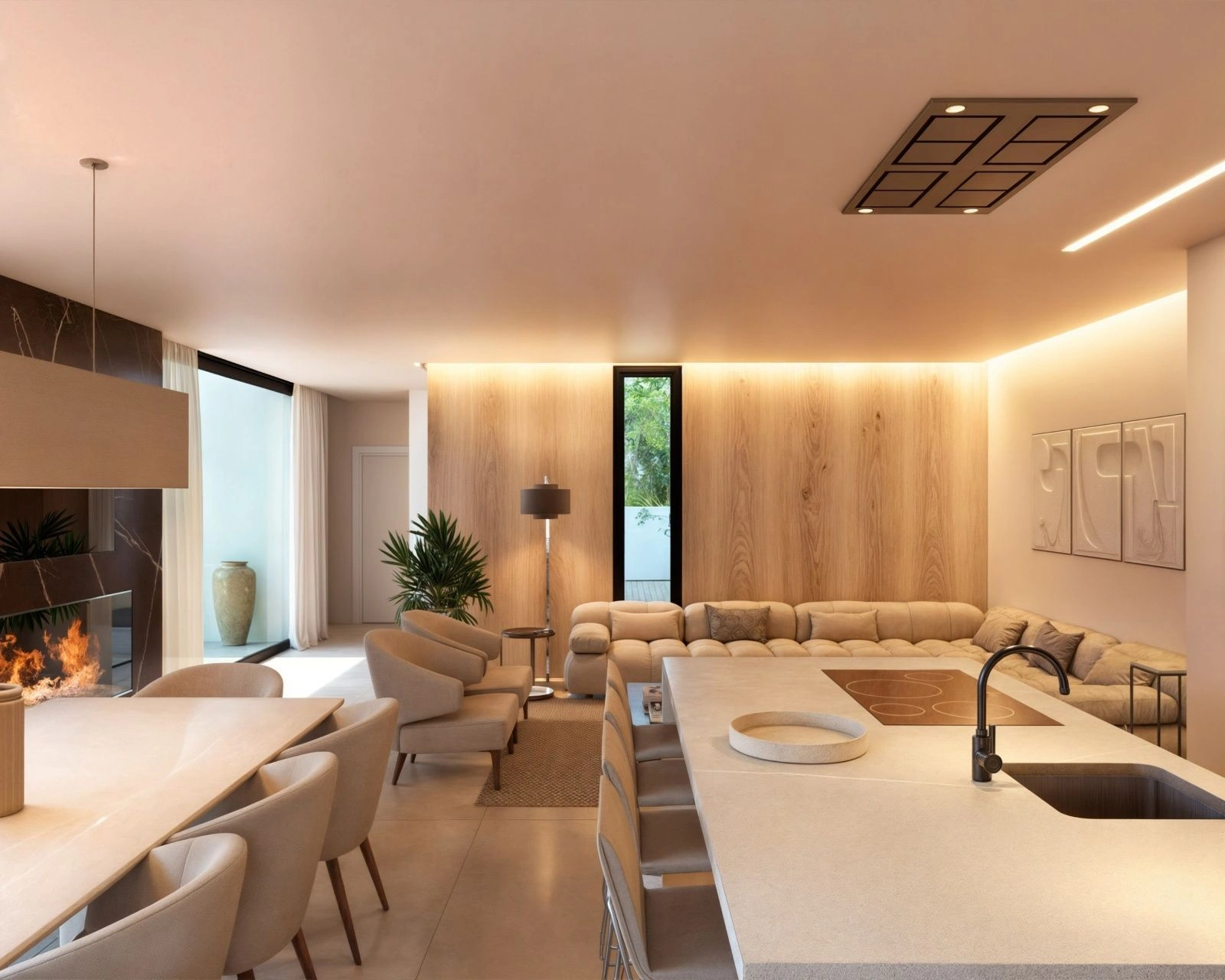 Obra nueva en Benitachell, de estilo moderno y minimalista