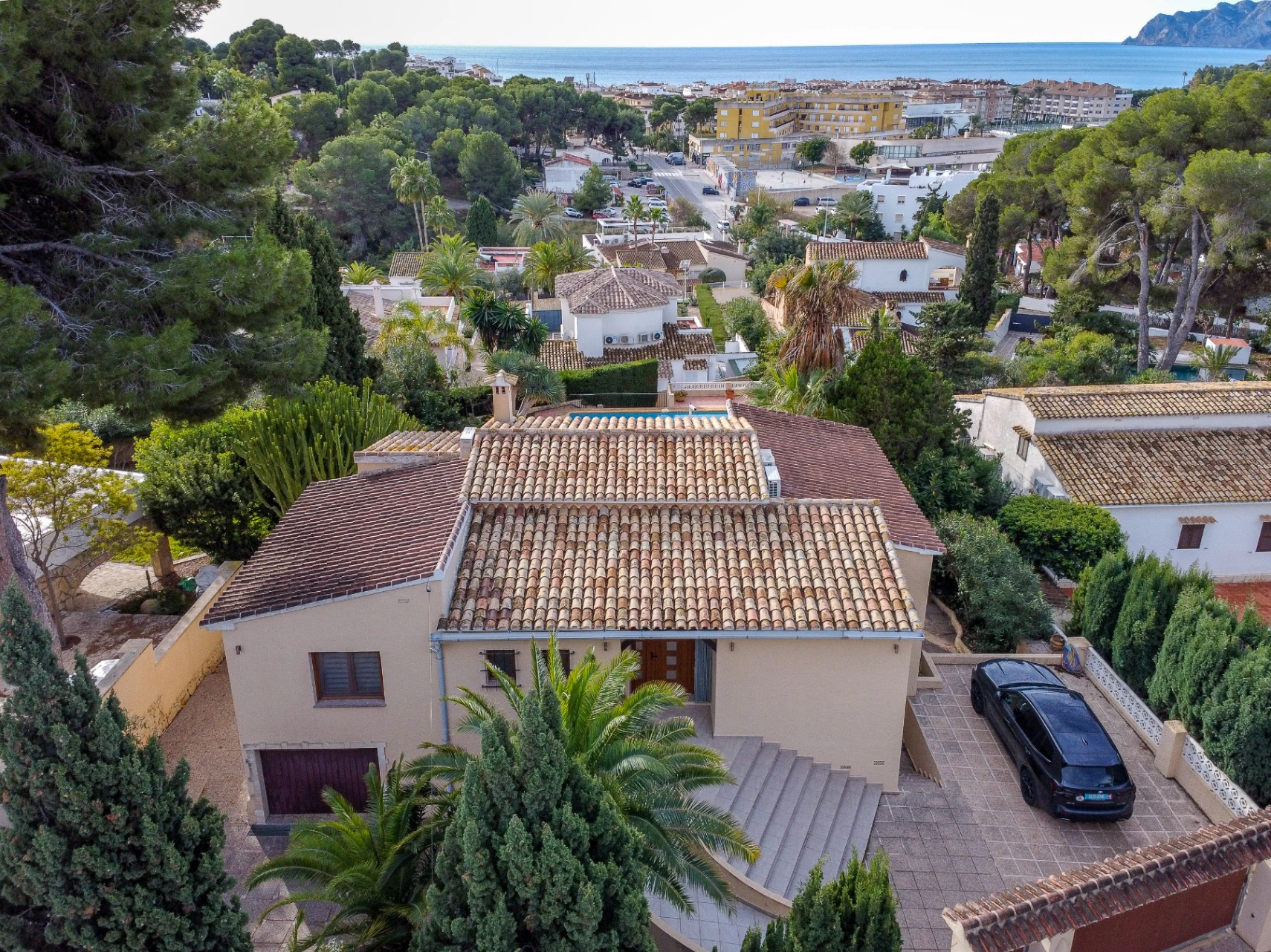 Villa con Vista al Mar en Venta en Moraira a Poca Distancia del Centro