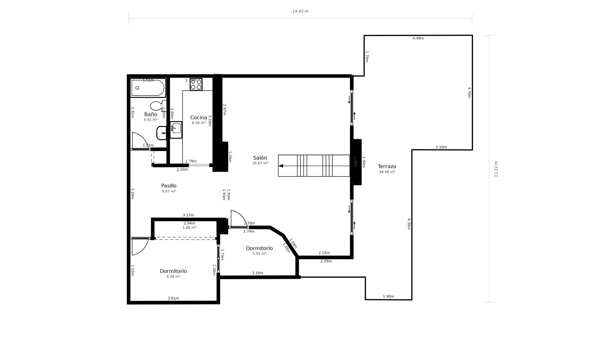 Apartamento en venta en Moraira
