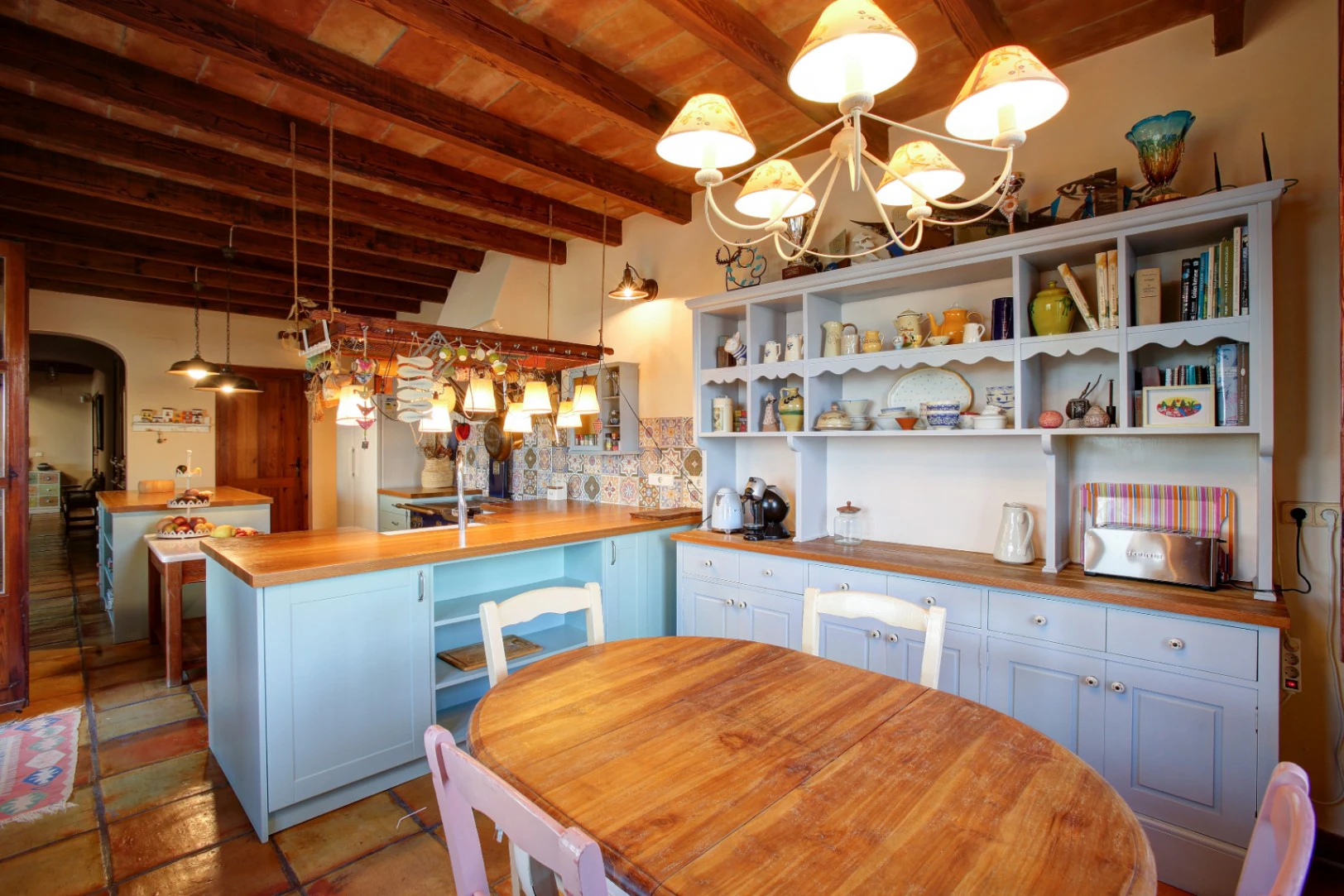 Finca de estilo rústico con imponentes vistas al mar a la venta en Moraira
